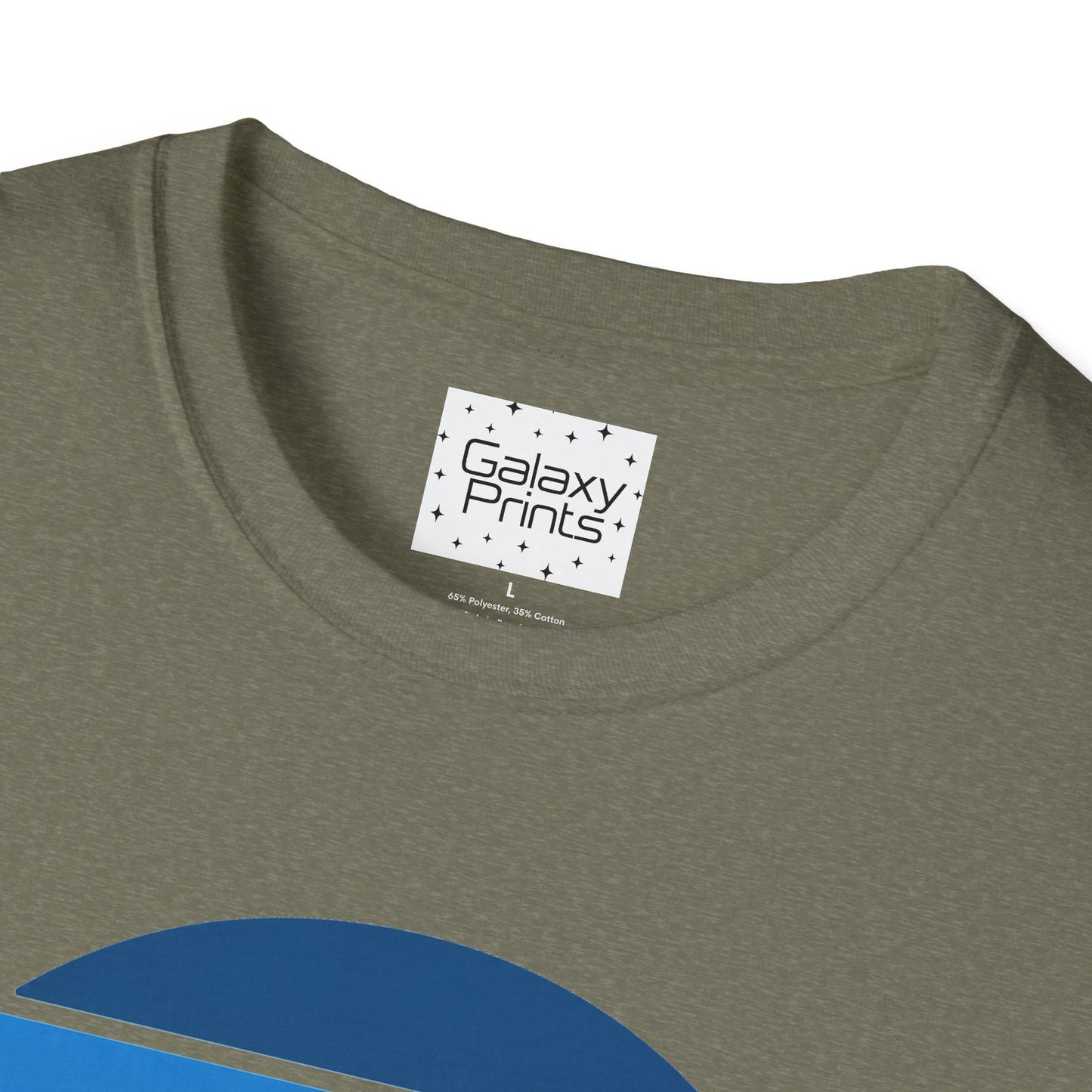 Beech Mtn North Carolina Graphic T-Shirt — Retro Tri Blue Moon Mountain Tee
