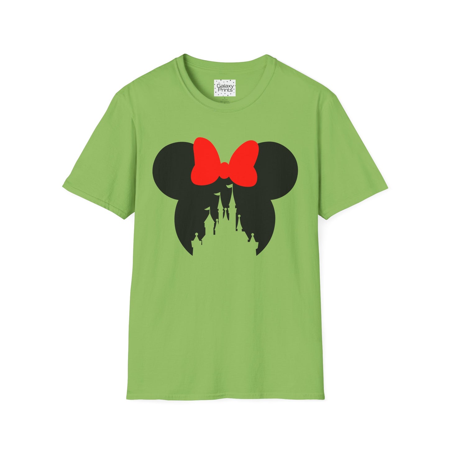 Unisex T-Shirt - DISNEY Inspired - 'Minnie Head with Castle'
