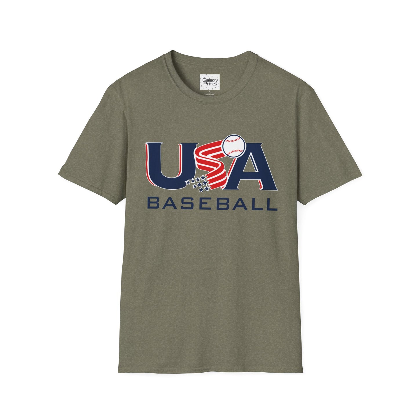 USA Baseball T-Shirt — Patriotic Baseball Team Tee - Why NOT Culture
