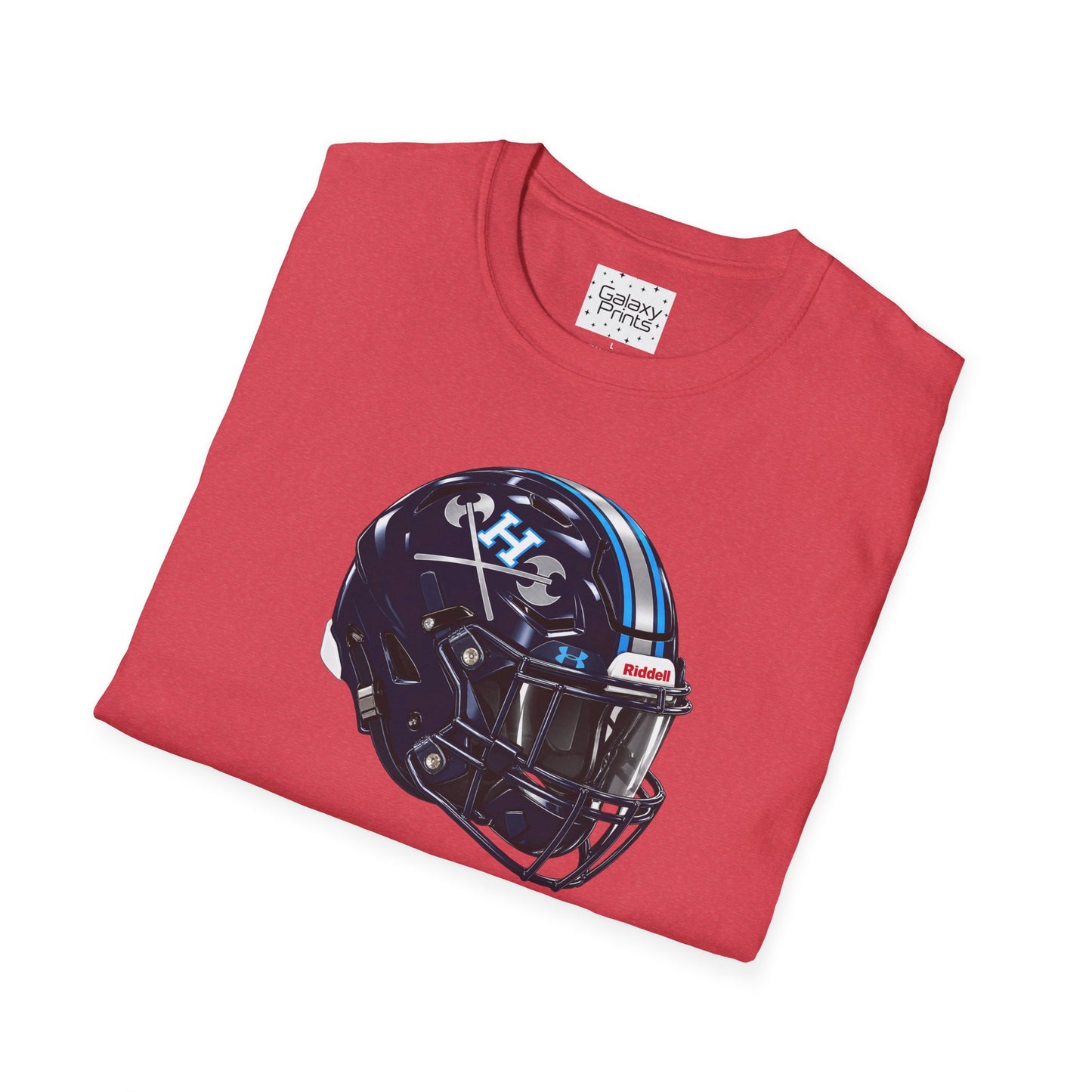 Unisex T-Shirt - Hoggard Vikings Inspired - Hoggard helmet and 'Domination is a State of Mind' - over our rivals