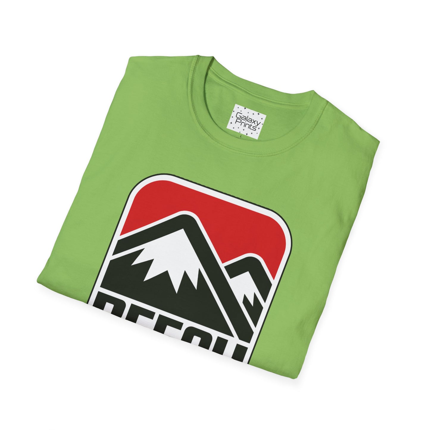 Ski Patrol Beech Mountain Retro T-Shirt — Beech Mountain Ski Patrol with Mountains on the back- logo Tee