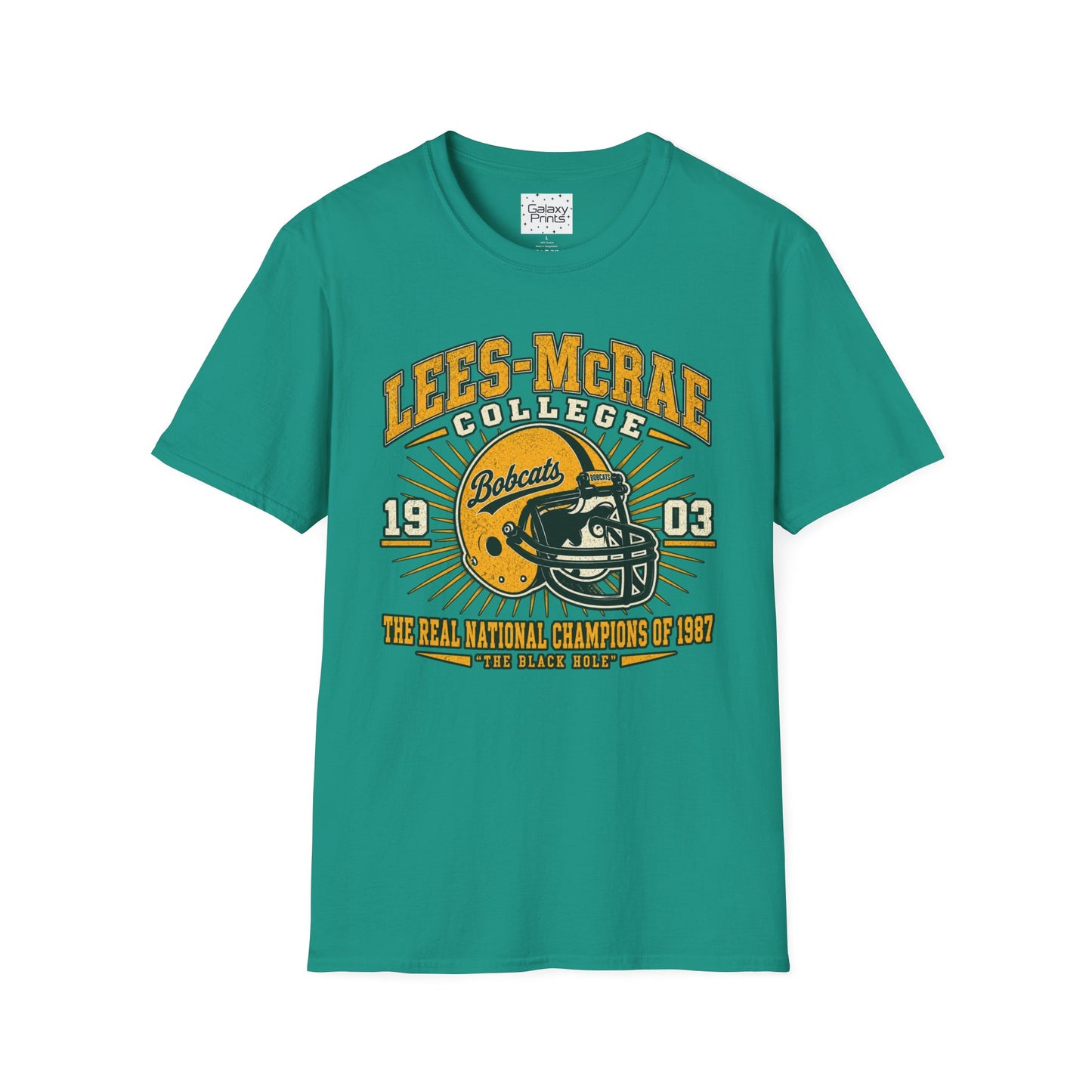 Lees-McRae College Bobcats Vintage Football T-Shirt — Retro 1903 Design