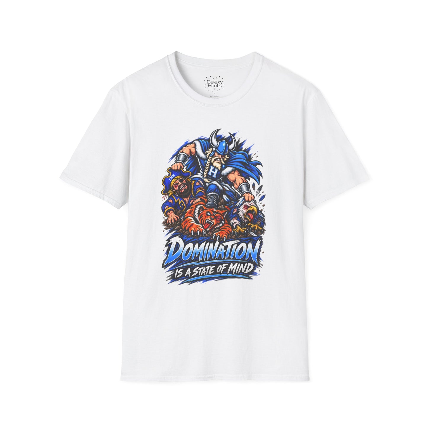 Unisex T-Shirt - Hoggard Vikings Inspired - 'Domination is a State of Mind' - over our rivals