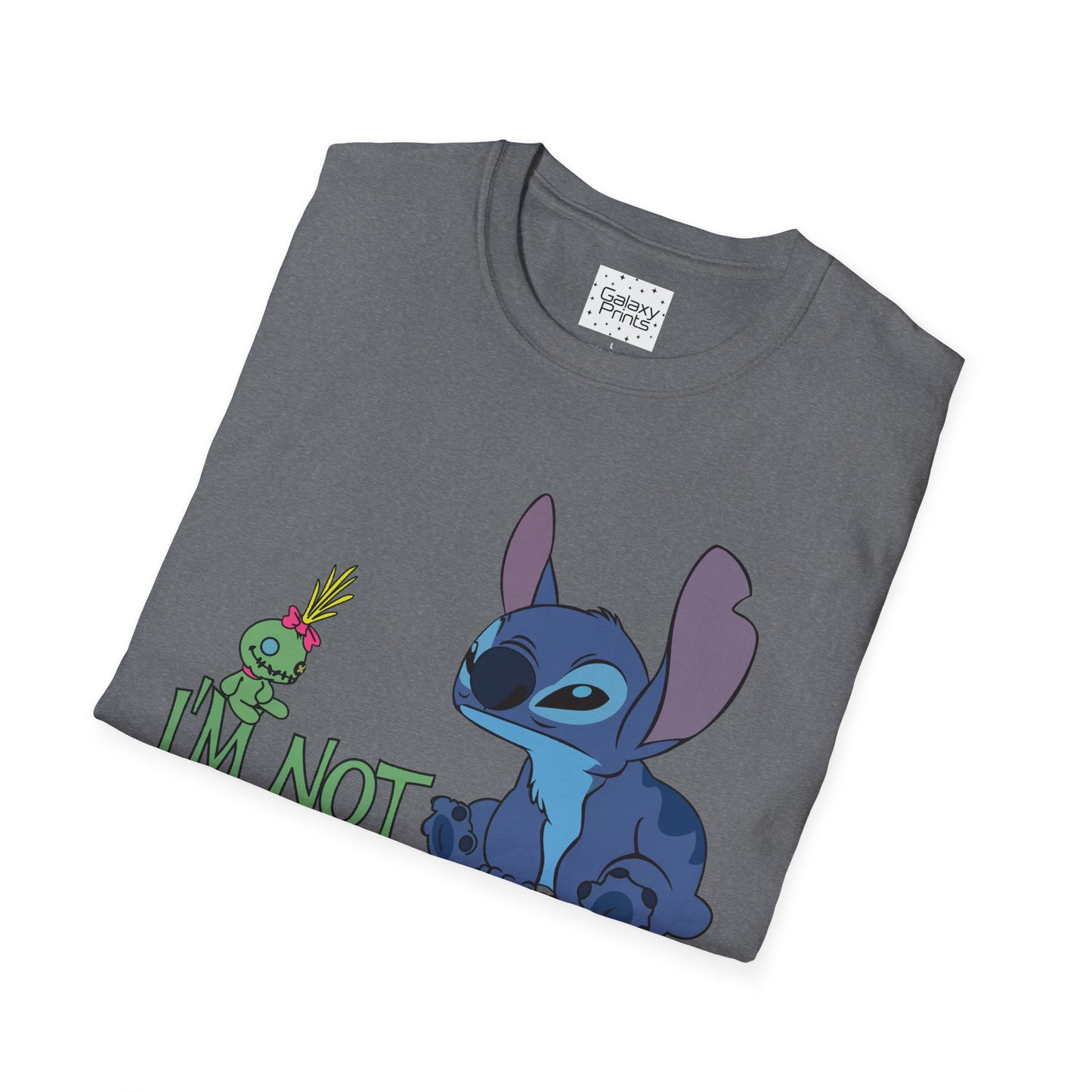 Unisex T-Shirt - Disney Inspired - 'Stich Not Arguing'