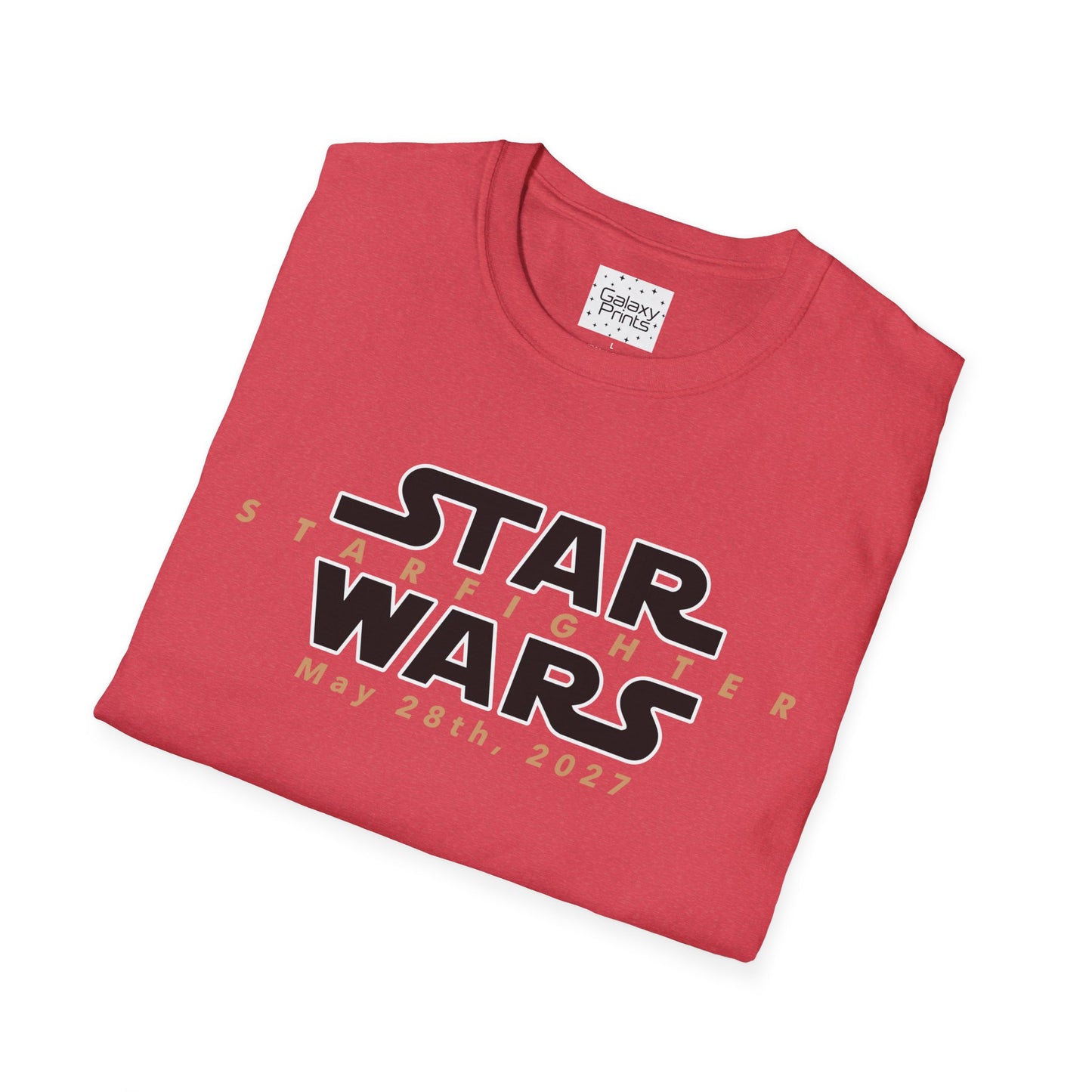 Inspired by Star Wars Starfighter Unisex T-Shirt - Movie Coming Out May 28th, 2027 (w/ movie release date)