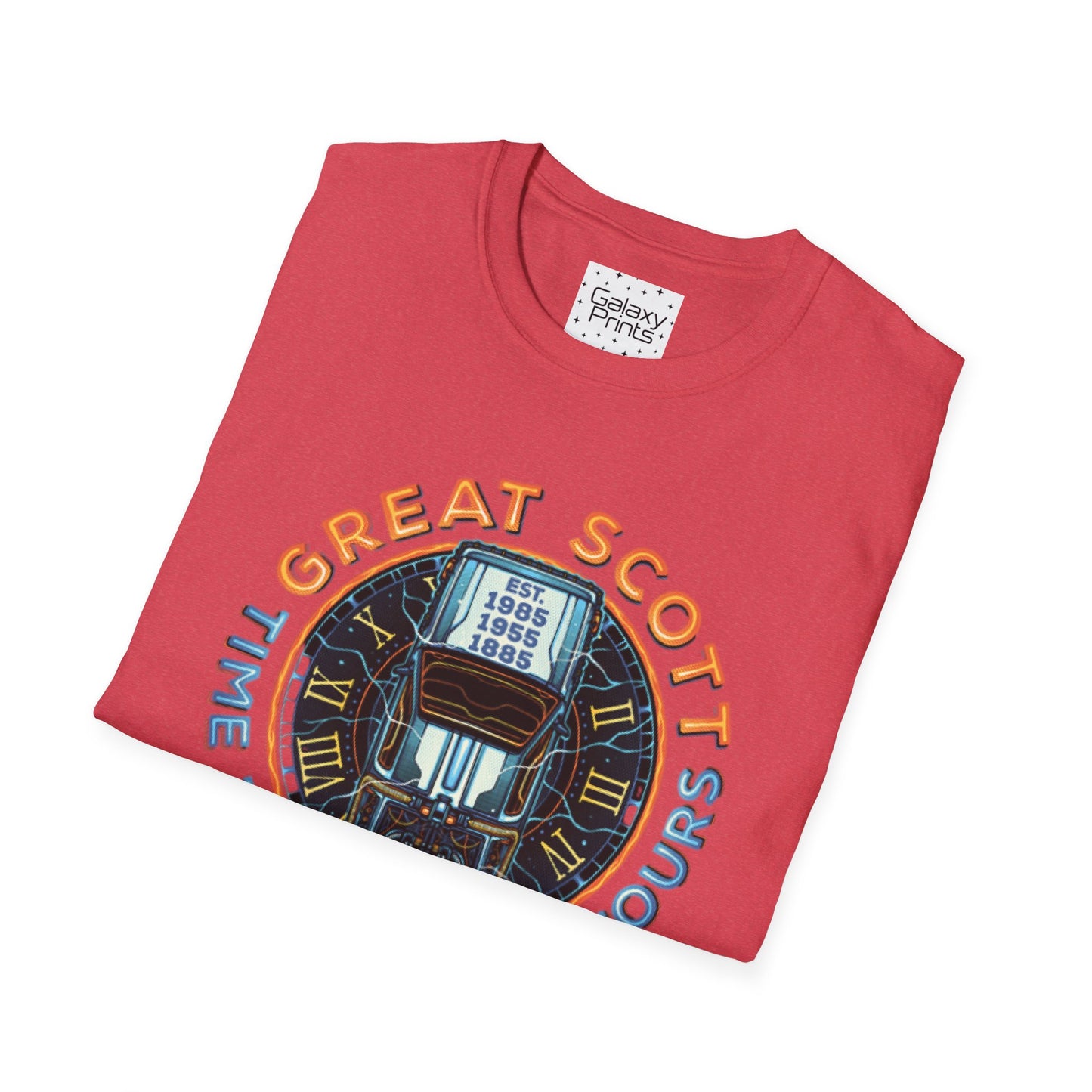 Back To The Future Inspired Unisex T-Shirt - 'Great Scott - Time Travel and Tours'