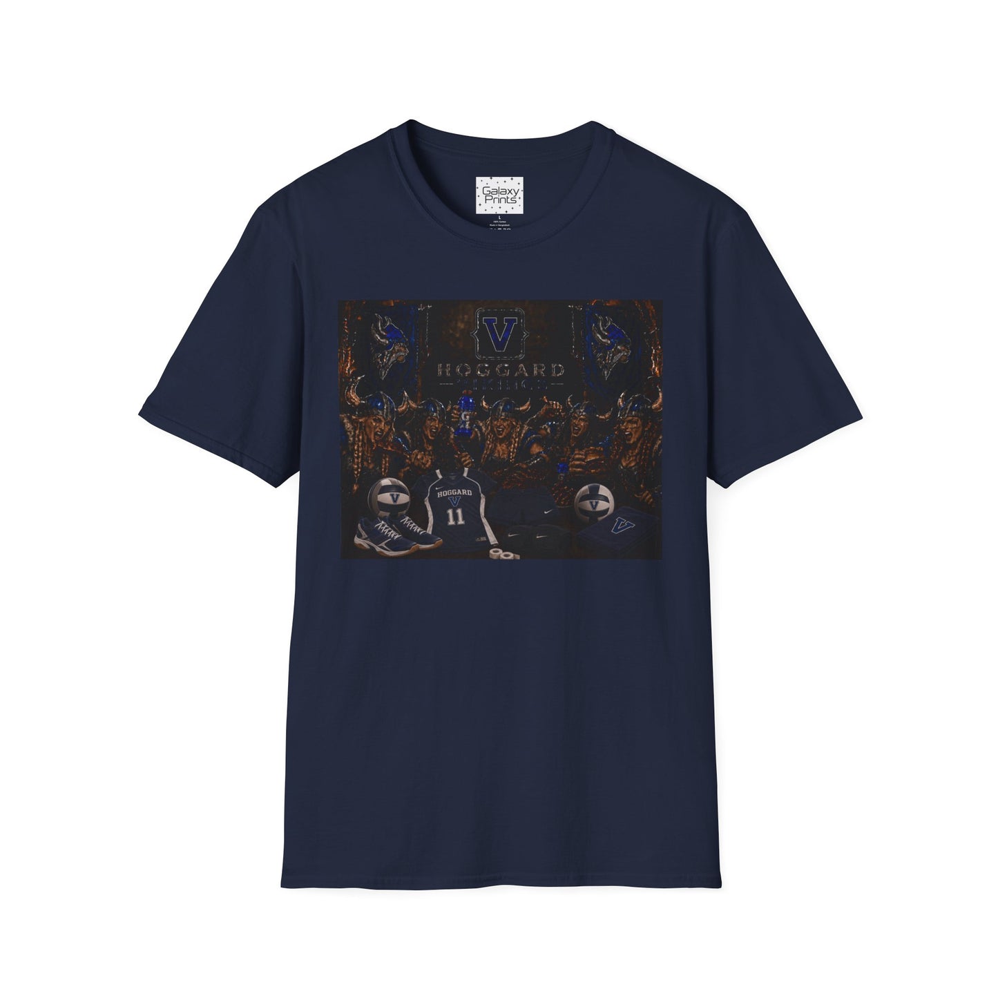 Lady Vikings Volleyball Feast T‑Shirt — Hoggard School Spirit Tee - Ladies Volleyball