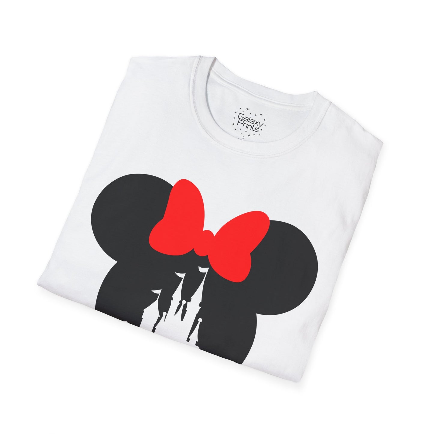 Unisex T-Shirt - DISNEY Inspired - 'Minnie Head with Castle'