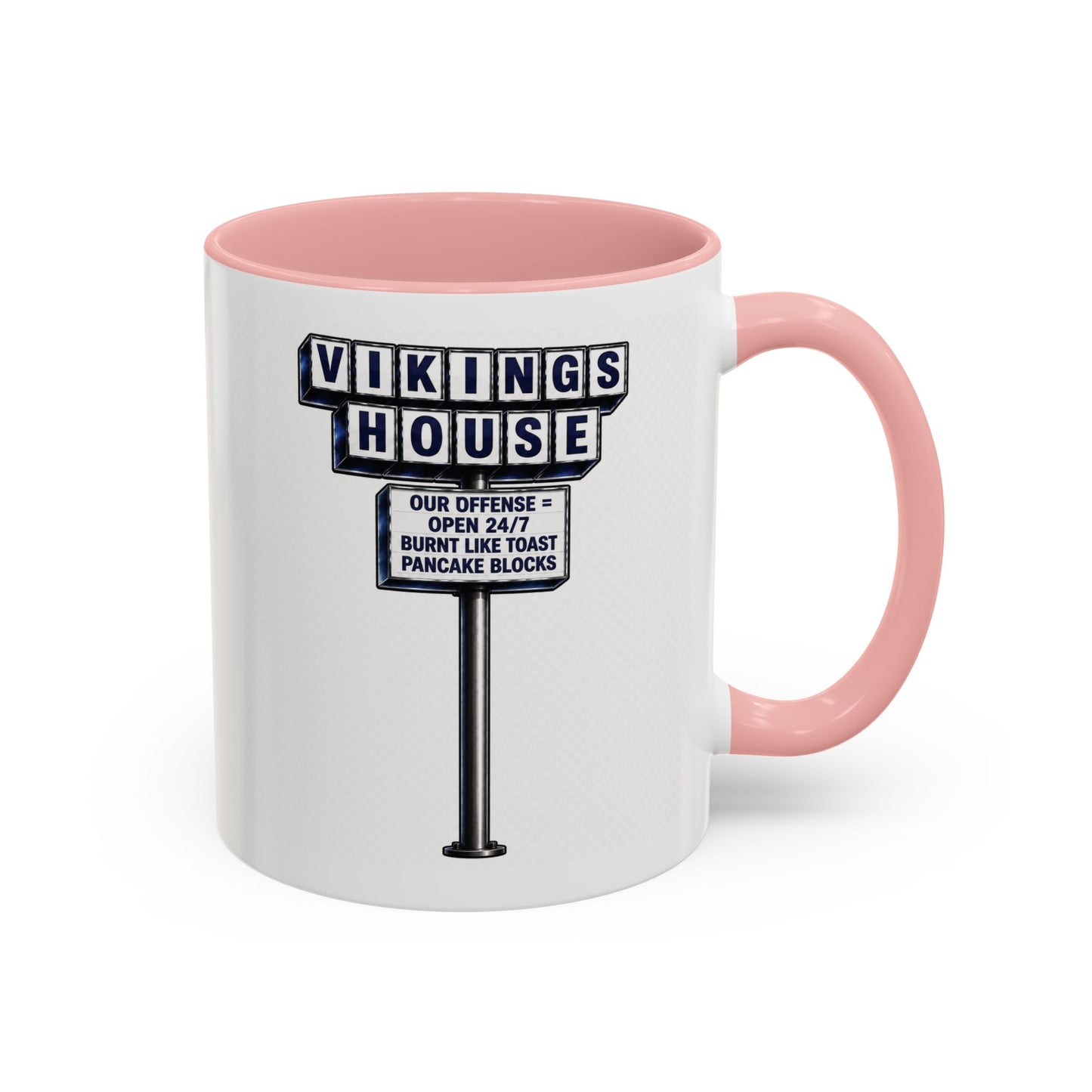 Hoggard Vikings Stylish Accent Coffee Mug "Like Waffle House" 3 - Perfect for Daily Brew & Gifts