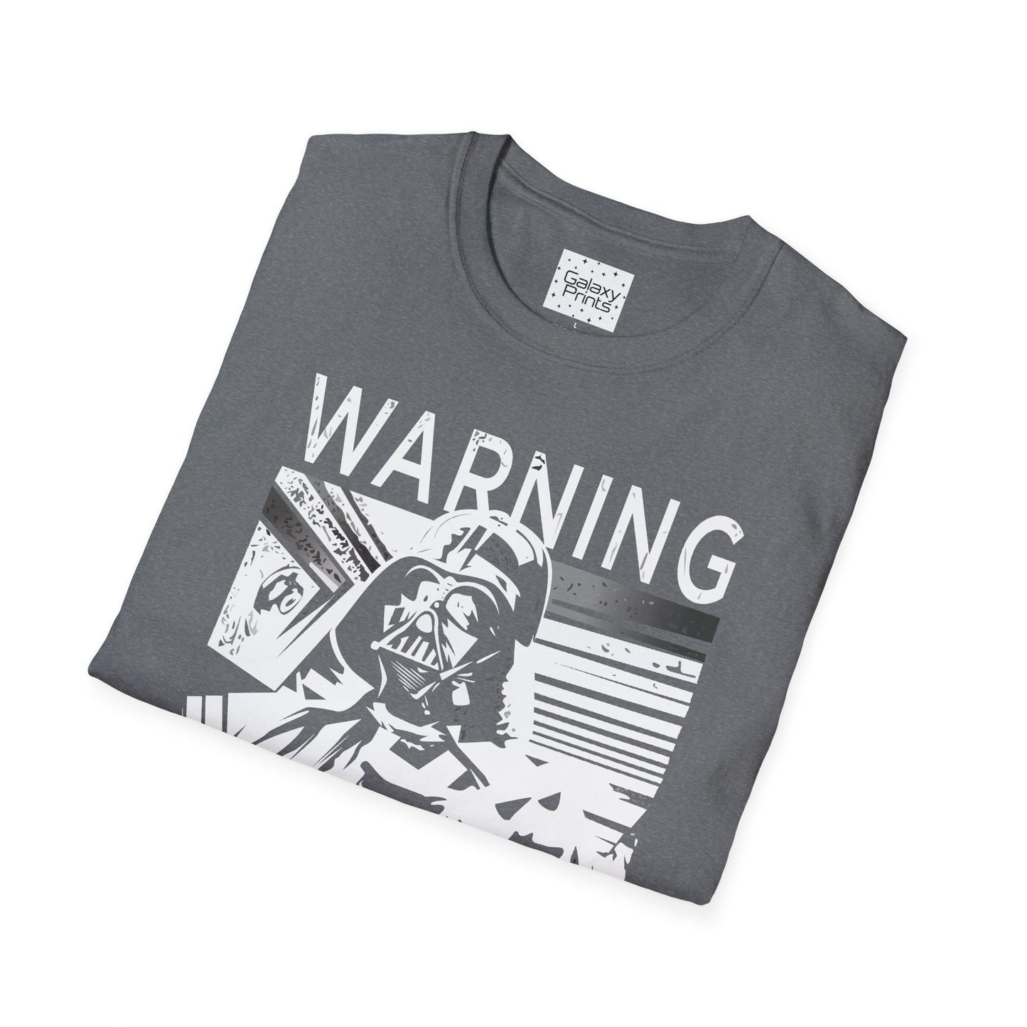 Star Wars Inspired Unisex T-Shirt - 'Choking Hazzard WARNING' Darth Vader Graphic Tee