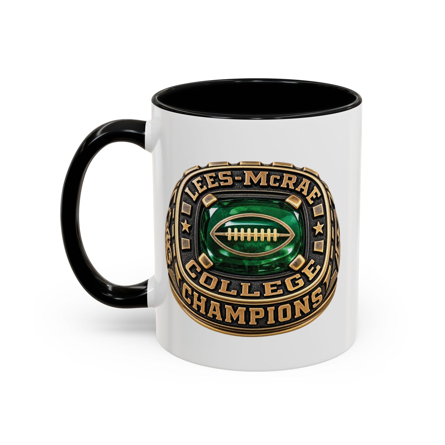 Lees McRae College Champ Ring Stylish Accent Coffee Mug - Perfect for Daily Brew & Gifts