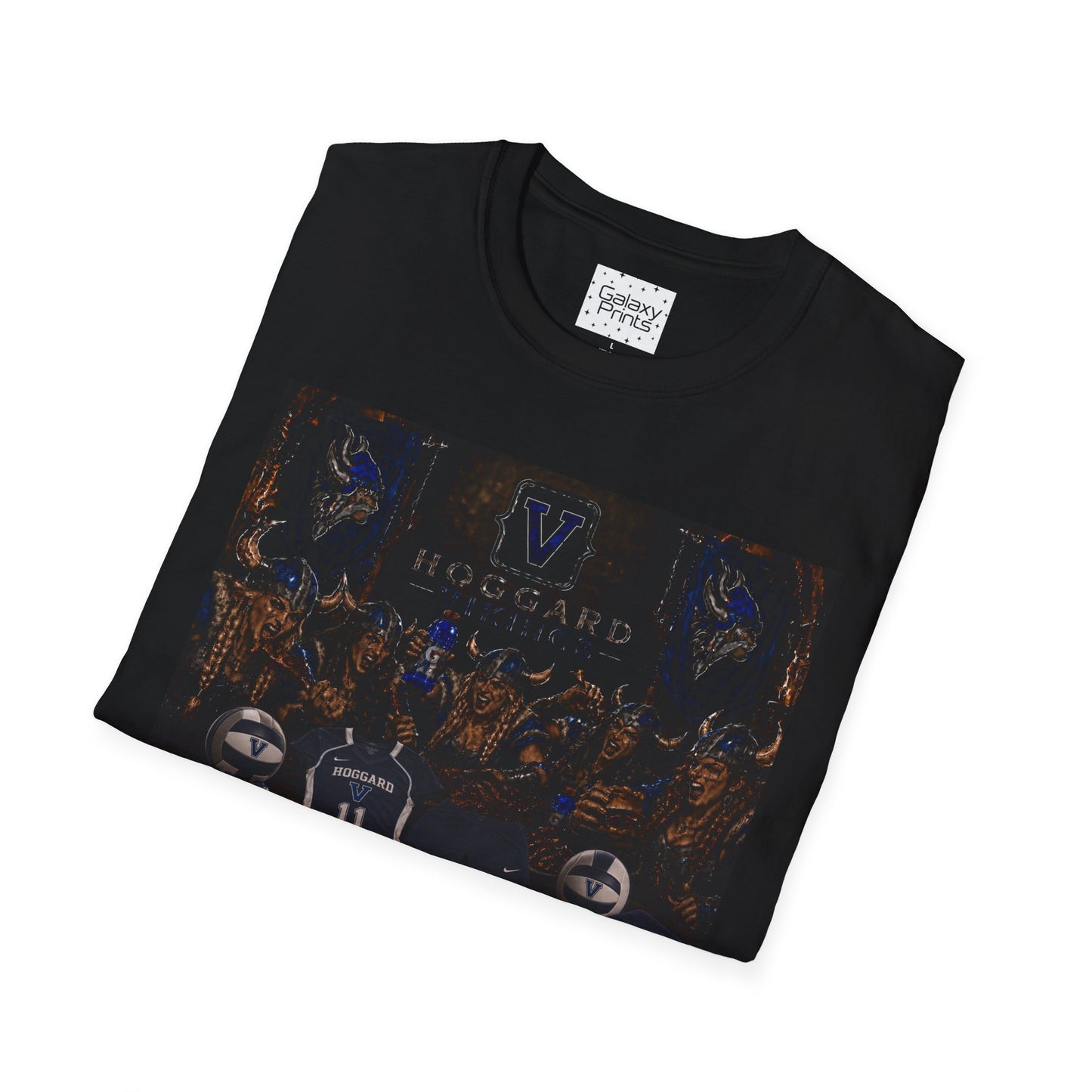 Lady Vikings Volleyball Feast T‑Shirt — Hoggard School Spirit Tee - Ladies Volleyball