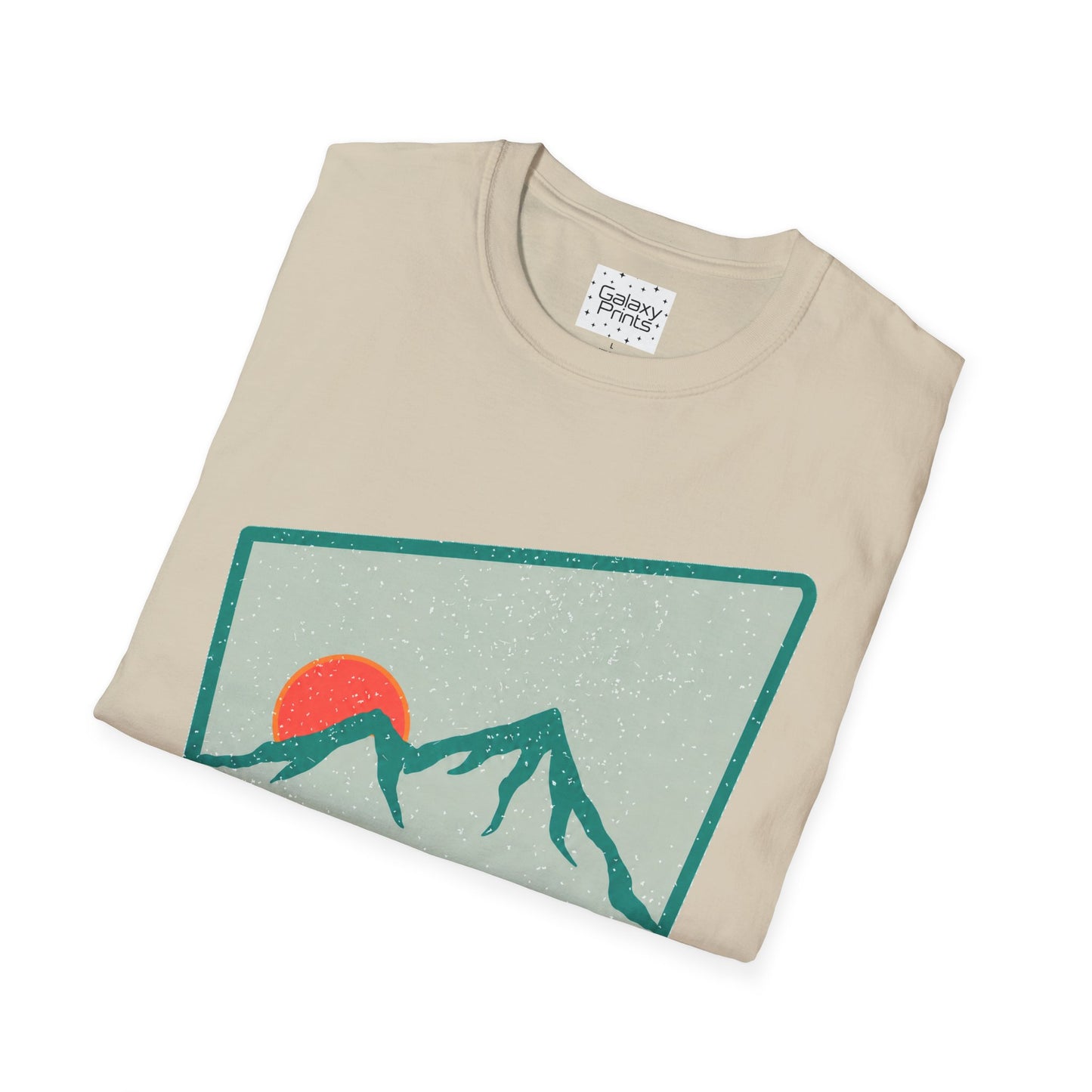 Beech Mountain NC Let it Snow T-Shirt — Retro Mountain Sunrise Snow Tee