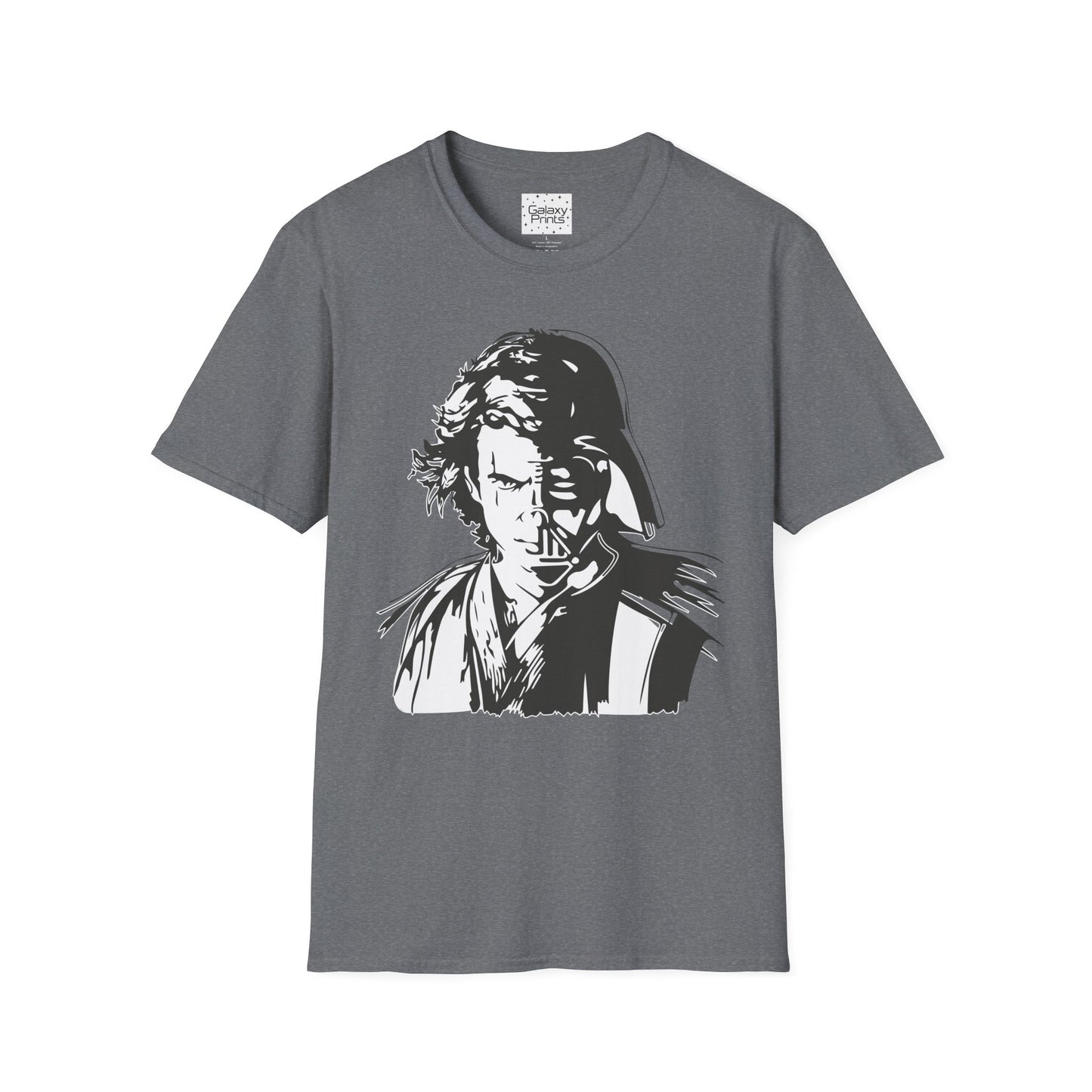 Star Wars Unisex T-Shirt - 'Aiken and Darth Struggle' Graphic Tee