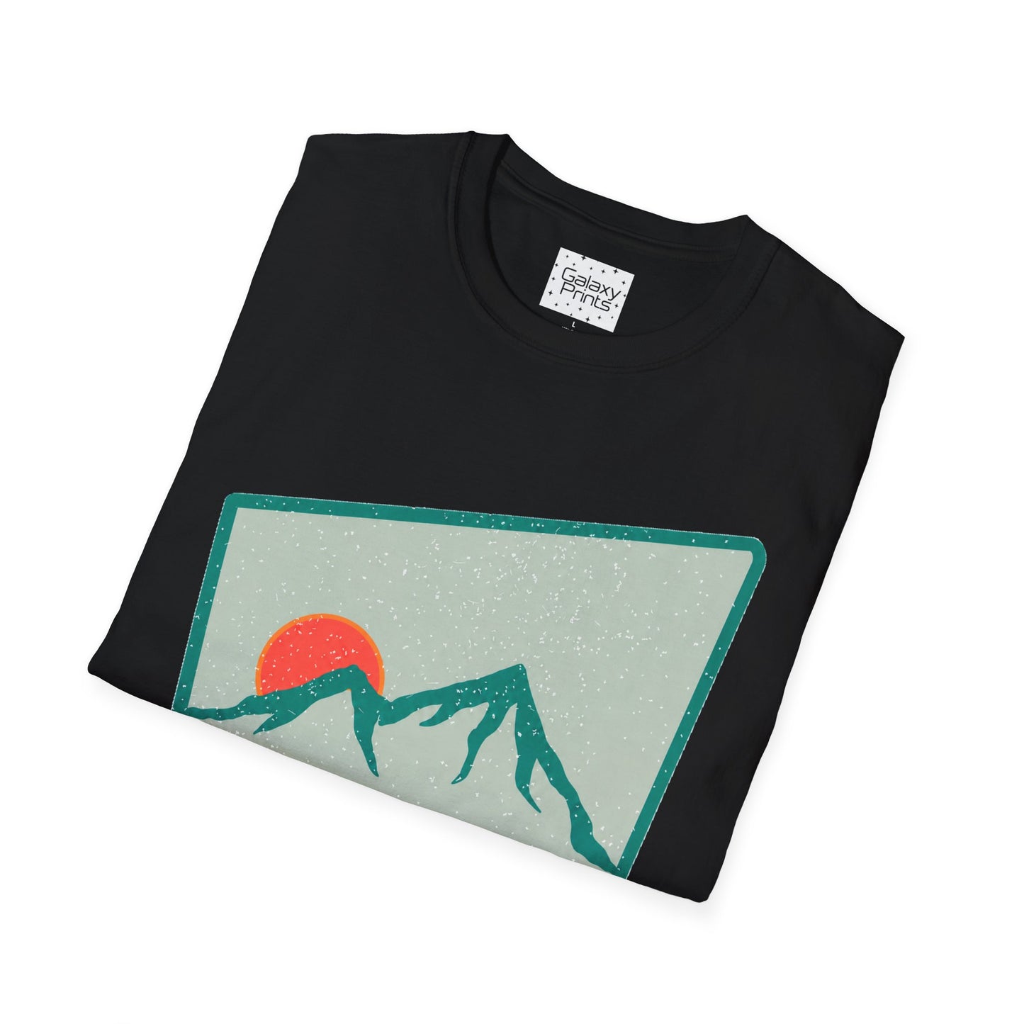 Beech Mountain NC Let it Snow T-Shirt — Retro Mountain Sunrise Snow Tee