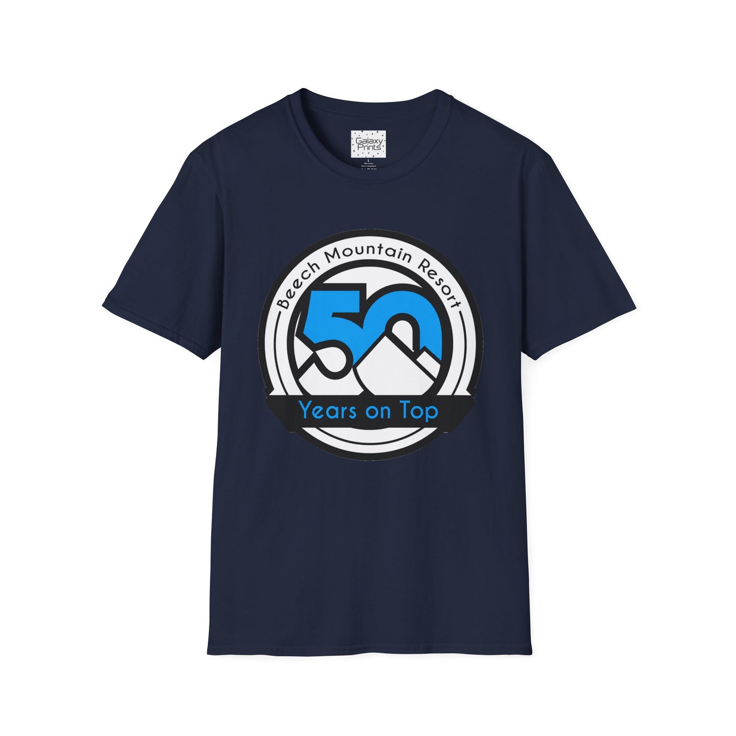 50 yr Resort Anniversary T-Shirt — Beech Mountain Resort 50 "Years on Top"