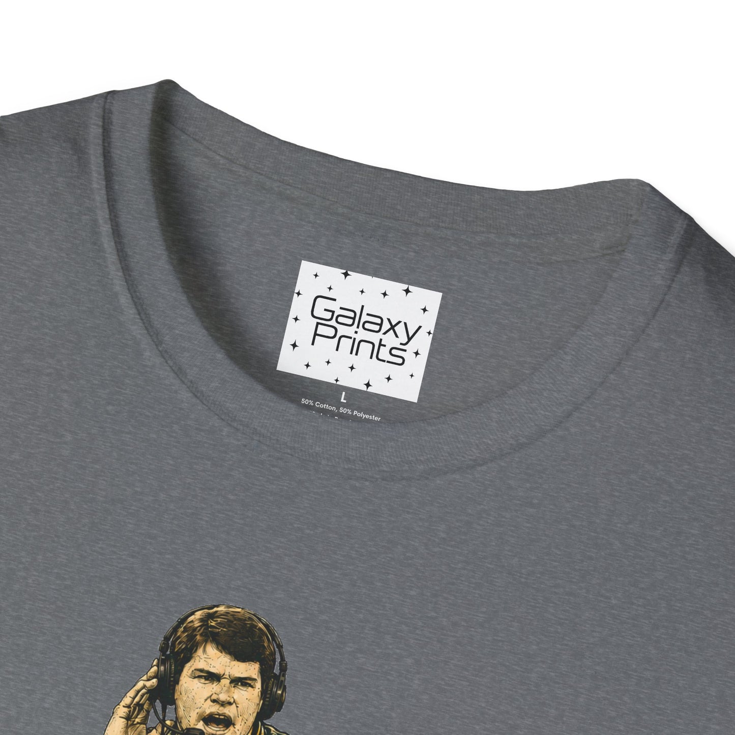 Lees-McRae College Bobcats Vintage Football T-Shirt — Coach Johnson  "Get There! x 3 Get it up" - Forever Undefeated