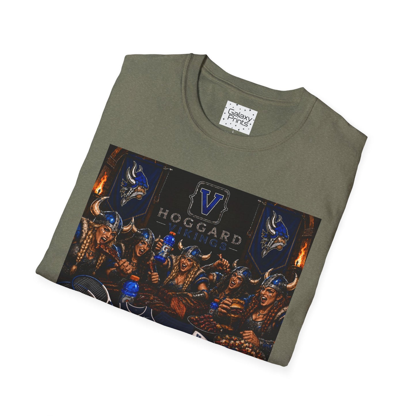Lady Vikings Tennis T‑Shirt — Hoggard School Spirit Tee - Ladies Tennis