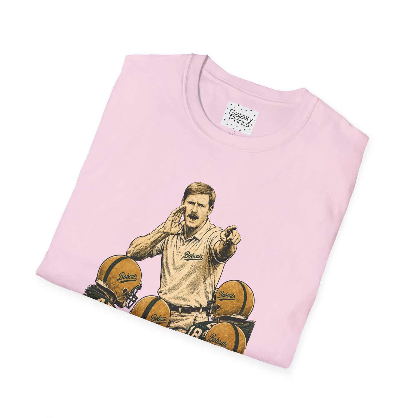 Lees-McRae College Bobcats Vintage Football T-Shirt — Coach Bryan "Don't Go MONDO" - Forever Undefeated