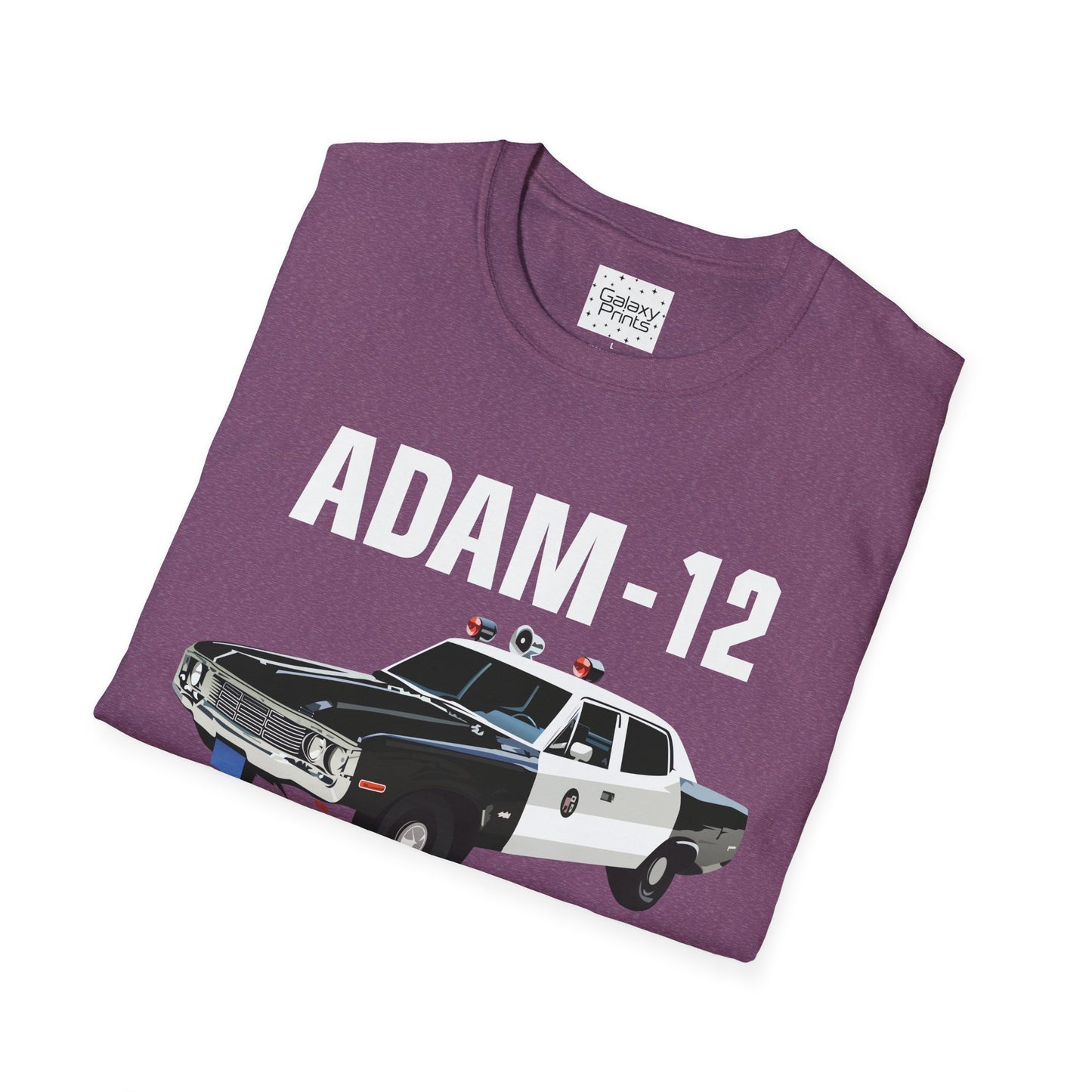 POP Culture Unisex T-Shirt - 'ADAM-12 patrol car'