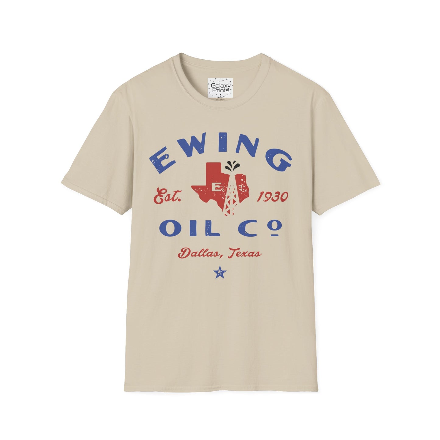 Unisex T-Shirt - POP Culture - 'EWING OIL Co from the Hit TV Show DALLAS'