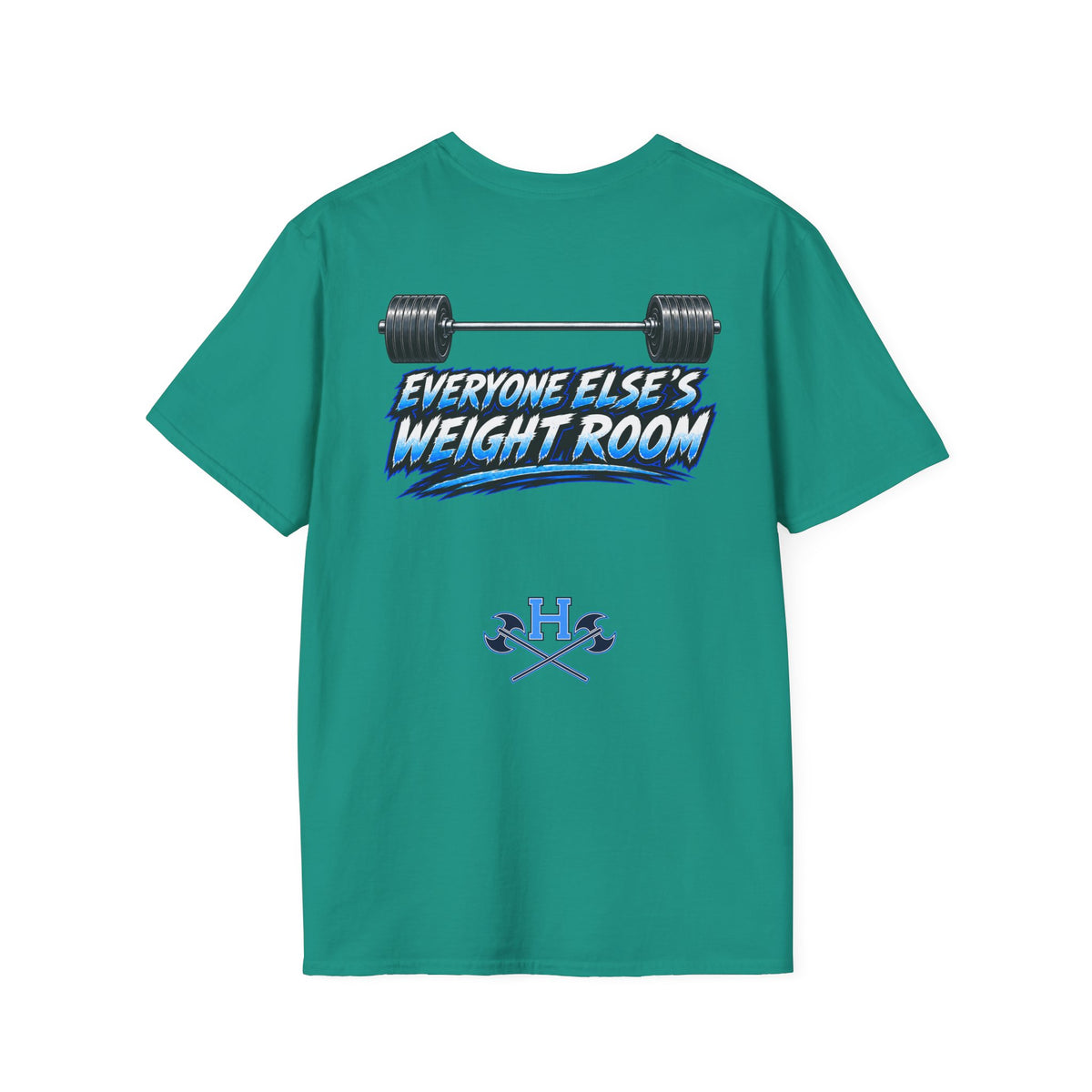 Hoggard Viking Weightlifting T‑Shirt — "We Work the Off Season to Win in Season" - Others Empty