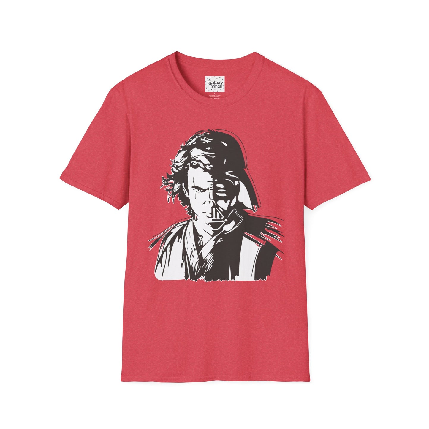 Star Wars Unisex T-Shirt - 'Aiken and Darth Struggle' Graphic Tee