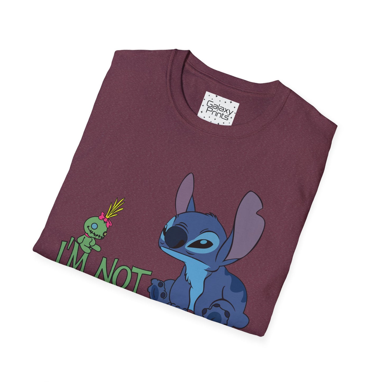 Unisex T-Shirt - Disney Inspired - 'Stich Not Arguing'
