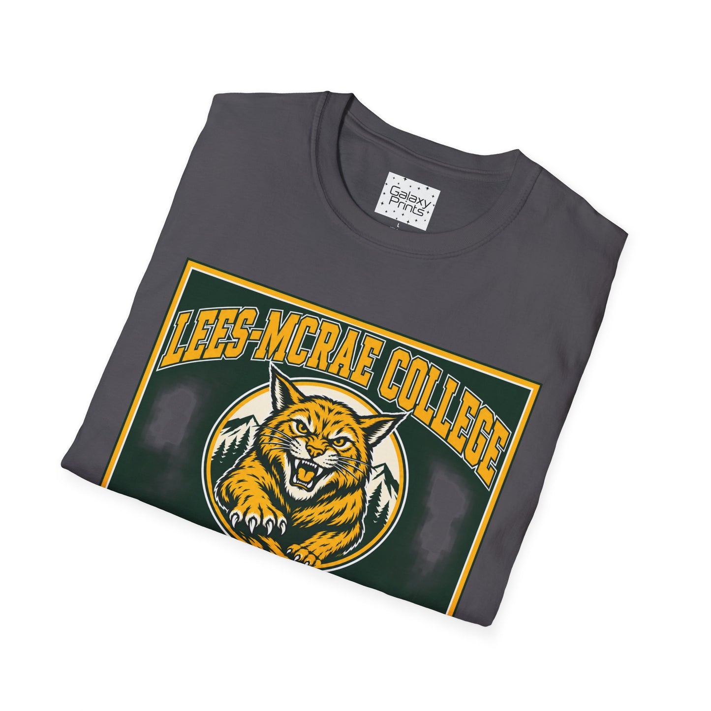 Lees-McRae College Bobcats Vintage Football T-Shirt — Retro Wily Bobcat