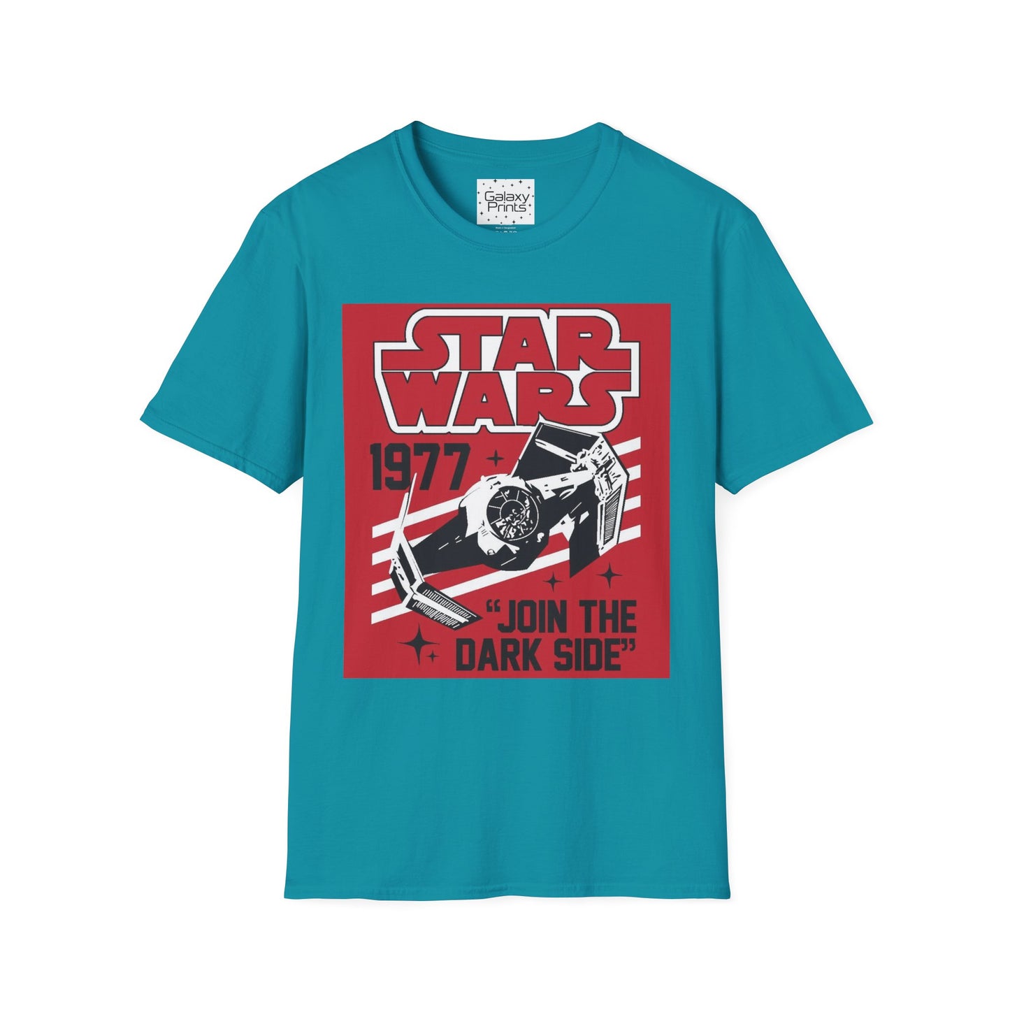 Inspired by Star Wars Unisex Softstyle T-Shirt - "Join the Dark Side" Retro Graphic Tee
