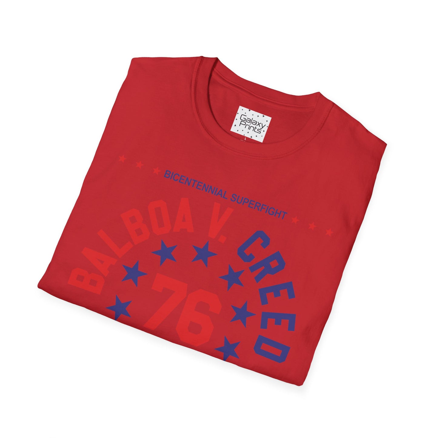 Unisex T-Shirt - POP Culture - 'From the HIT Movie ROCKY - Balboa vs. Creed 1976'