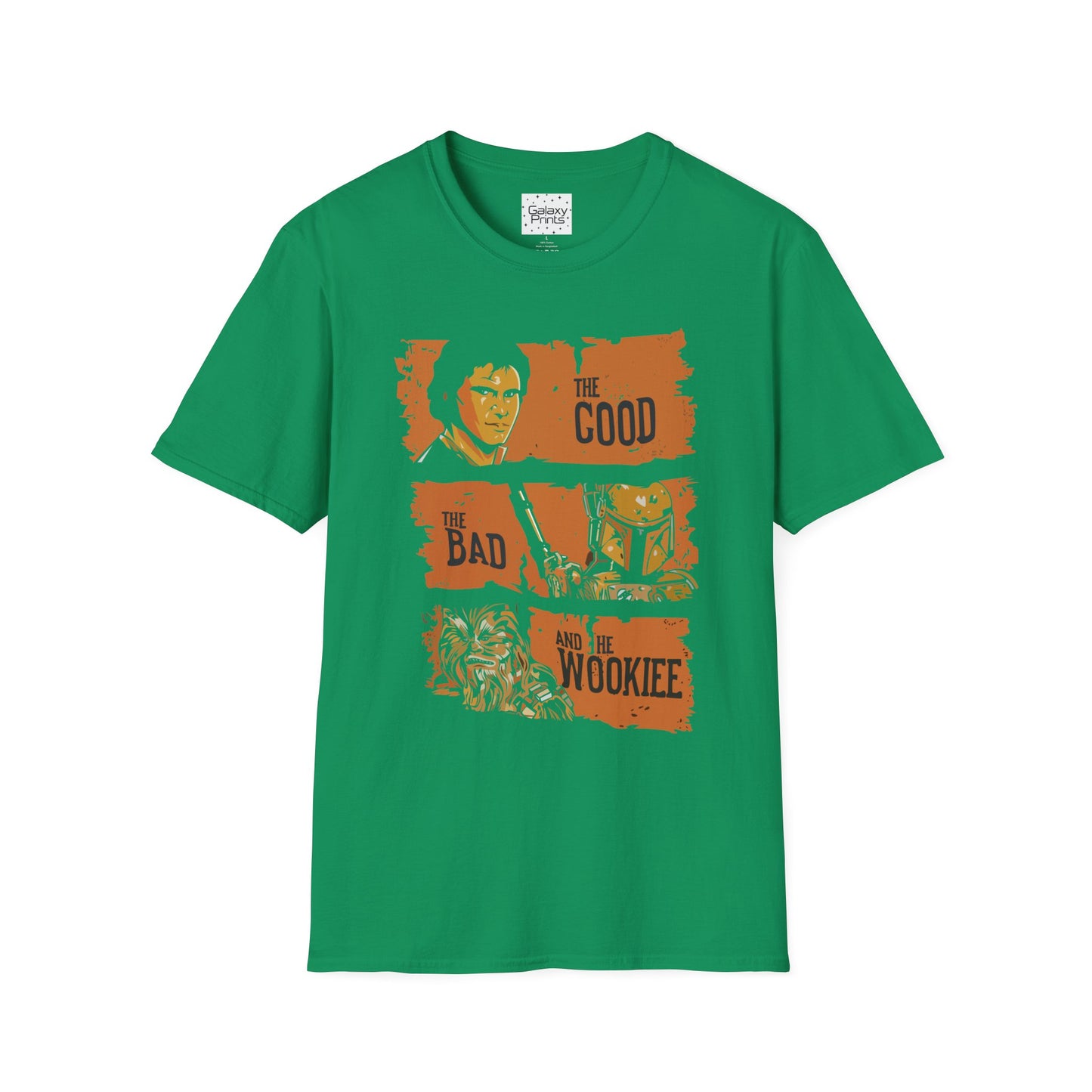 Inspired by Star Wars Unisex T-Shirt - The Good The Bad And The Wookiee