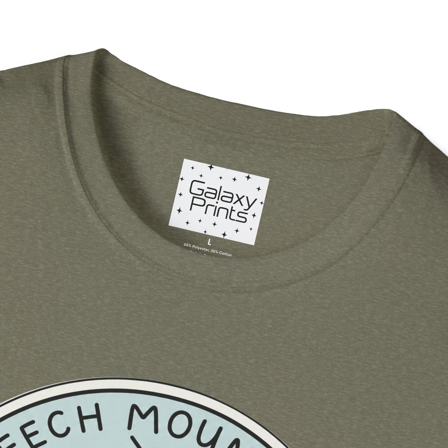 Beech Mountain NC Ski Lift Cartoon T-Shirt — Mountain Cabin & River Outdoor Cartoon Graphic Tee