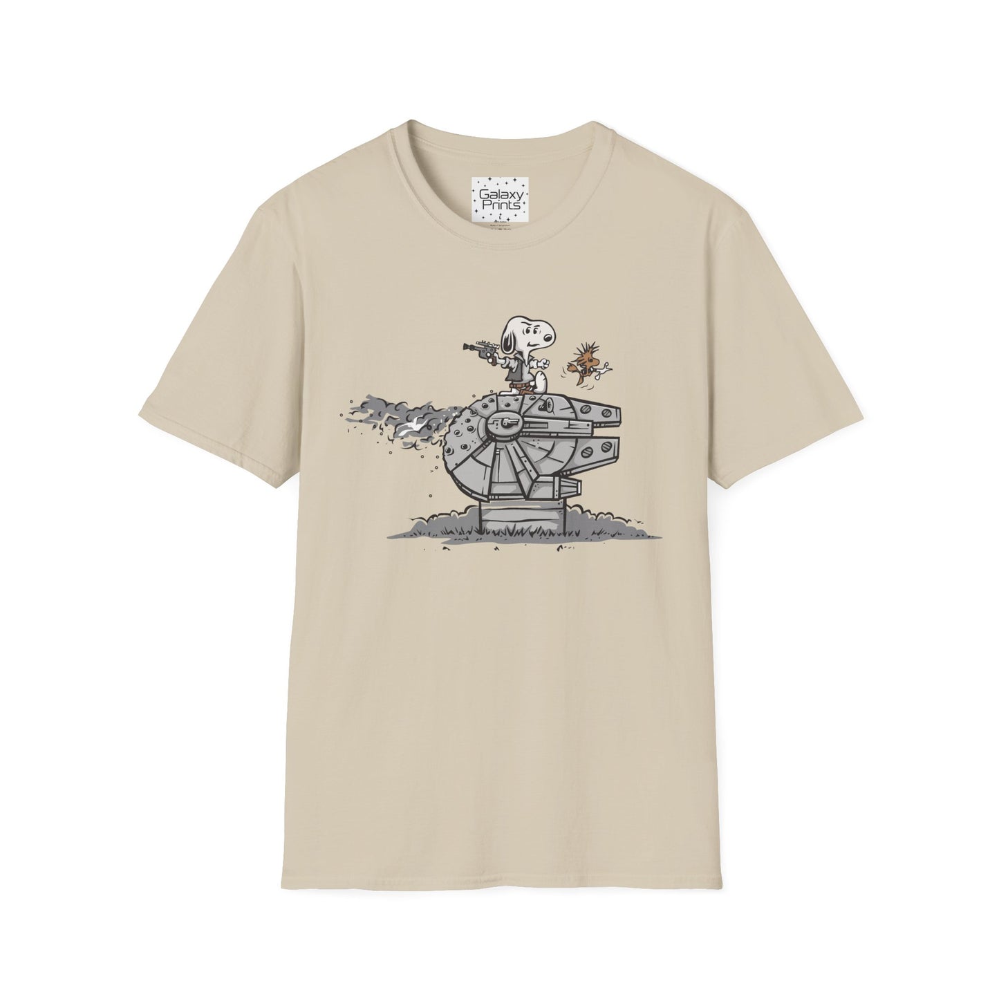 PEANUTS Star Wars Inspired Unisex T-Shirt - Snoopy as HAN SOLO