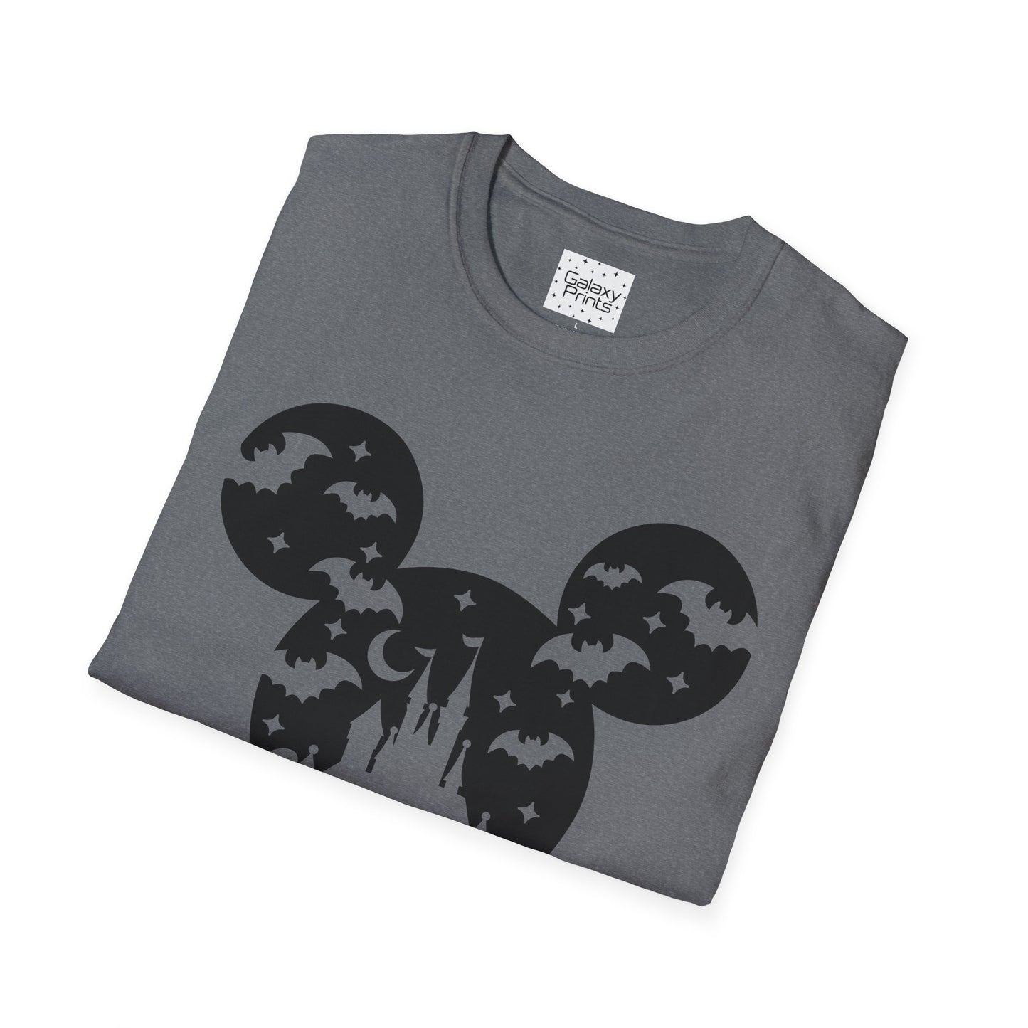 Unisex T-Shirt - DISNEY Inspired - 'Mickey Head with Castle for Halloween'