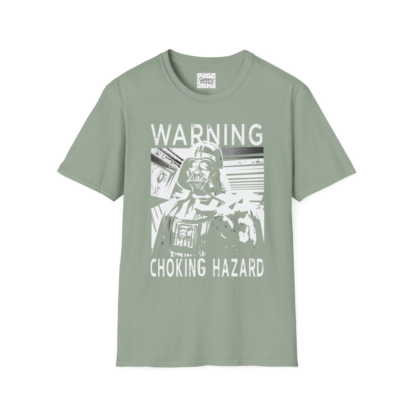 Star Wars Inspired Unisex T-Shirt - 'Choking Hazzard WARNING' Darth Vader Graphic Tee