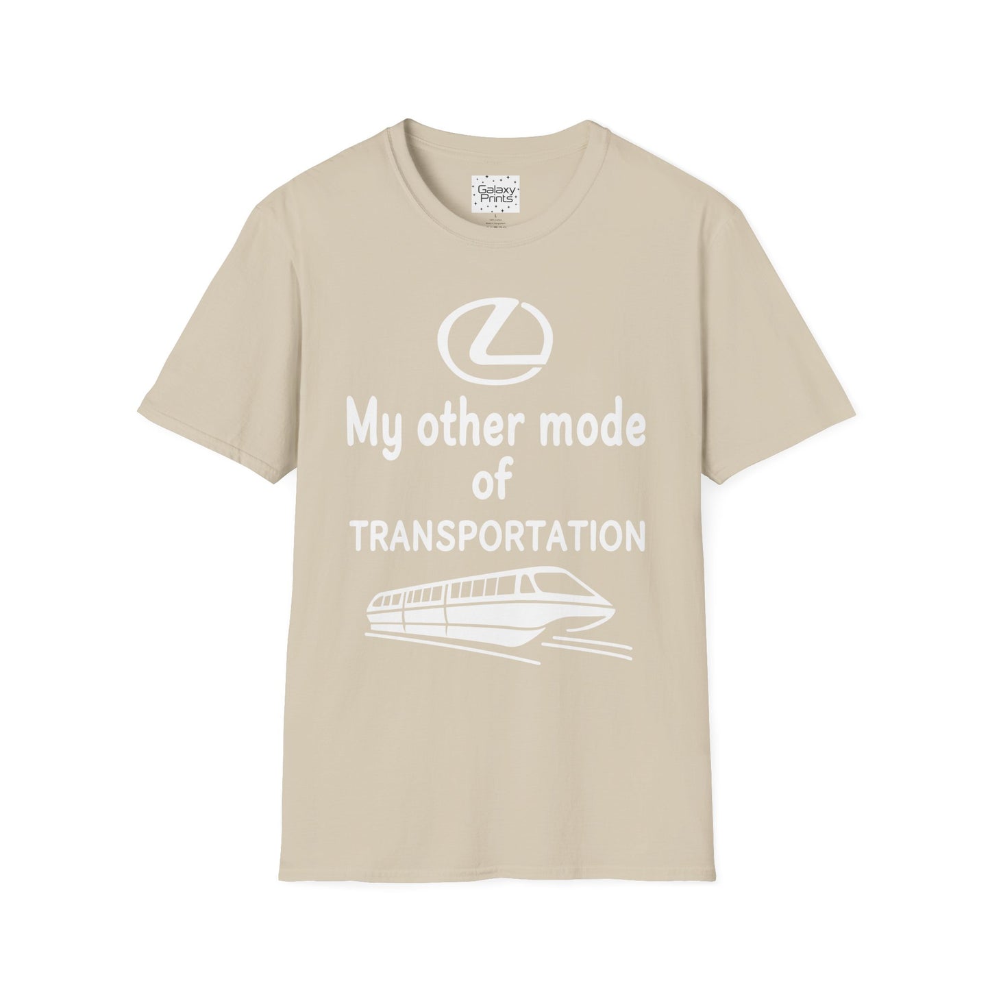 Unisex T-Shirt - DISNEY Inspired - 'Monorail - My other mode of Transportation - Lexus'