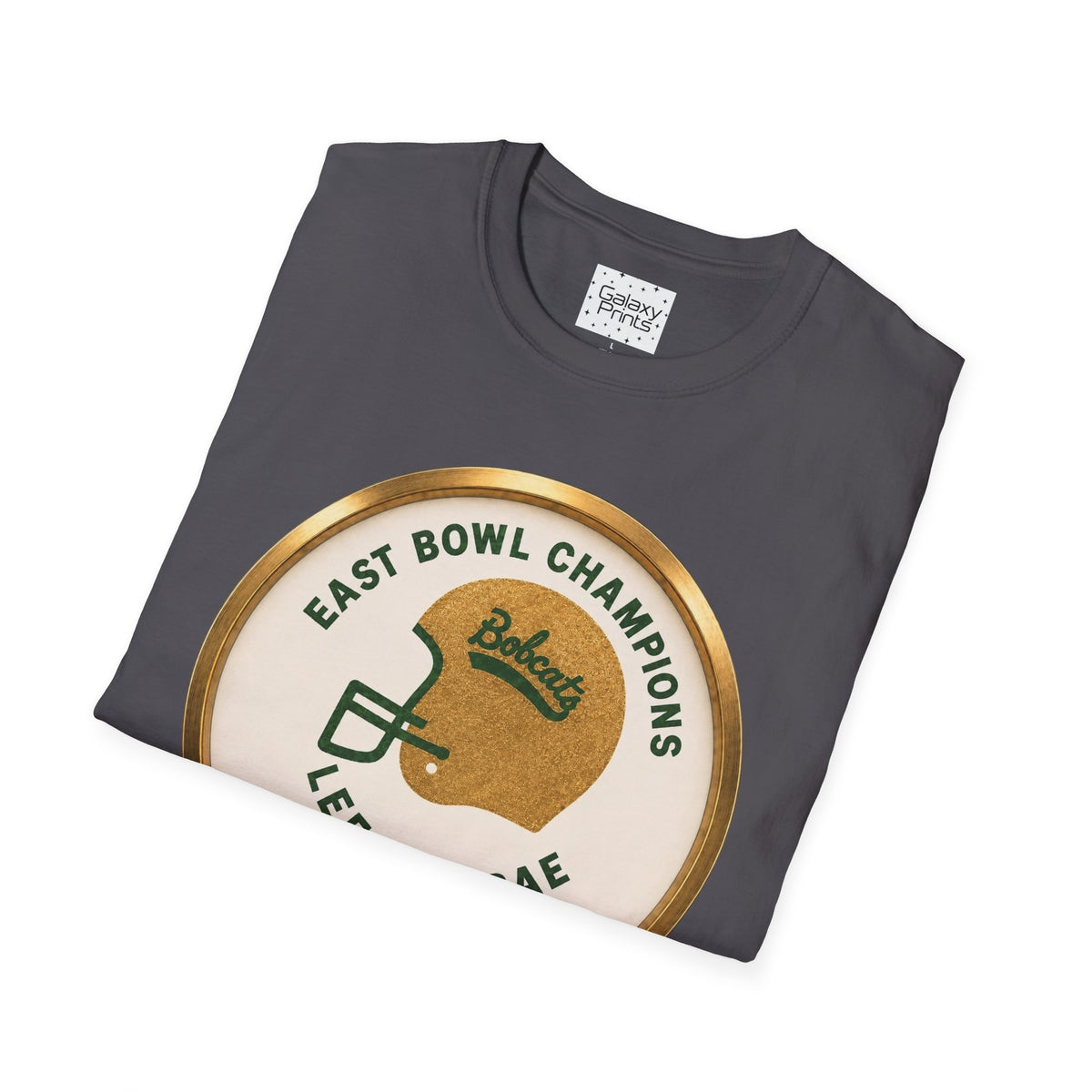 LMC Football Champions T‑Shirt — “East Bowl and National Champions” Vintage Helmet Design