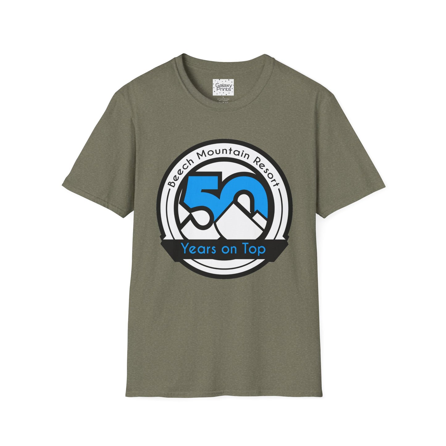 50 yr Resort Anniversary T-Shirt — Beech Mountain Resort 50 "Years on Top"