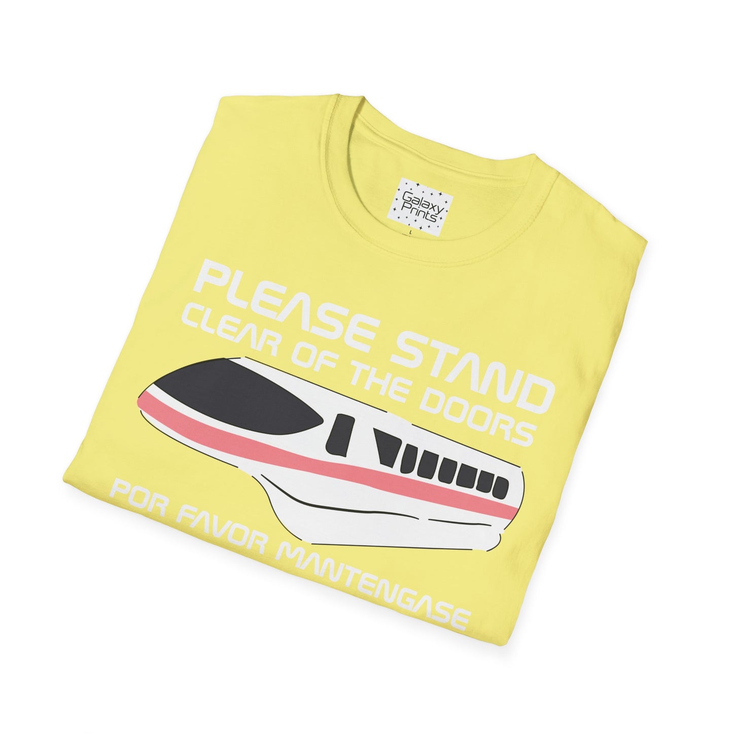 DISNEY inspired Unisex T-Shirt - Monorail Please Stand Clear Of The Doors