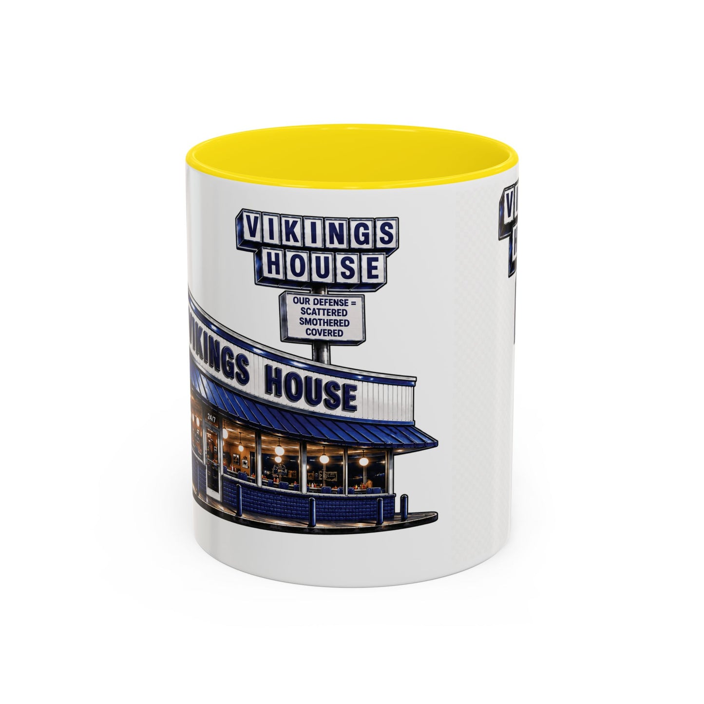 Hoggard Vikings Stylish Accent Coffee Mug  "Like Waffle House" 2 - Perfect for Daily Brew & Gifts