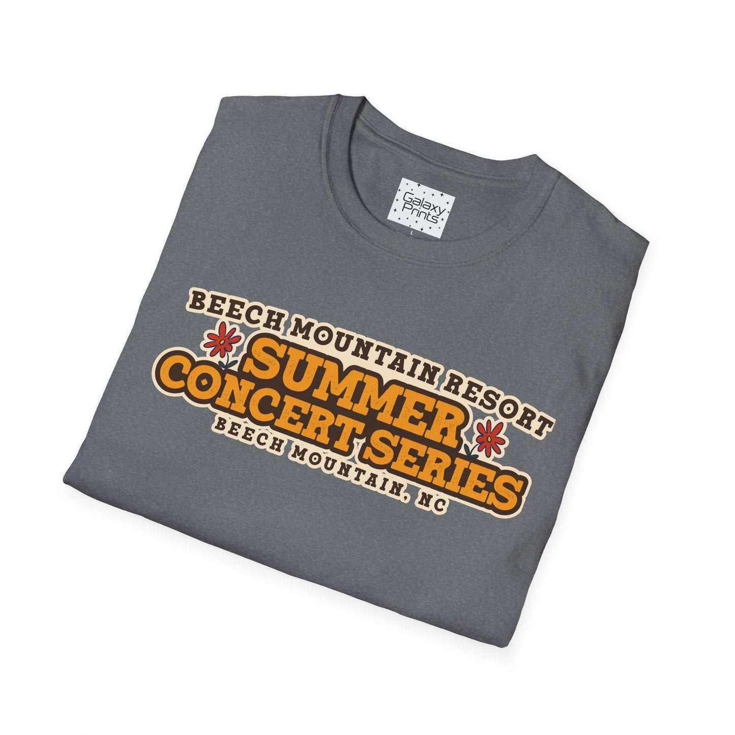 Summer Concert Series T-Shirt — Beech Mountain Resort, NC