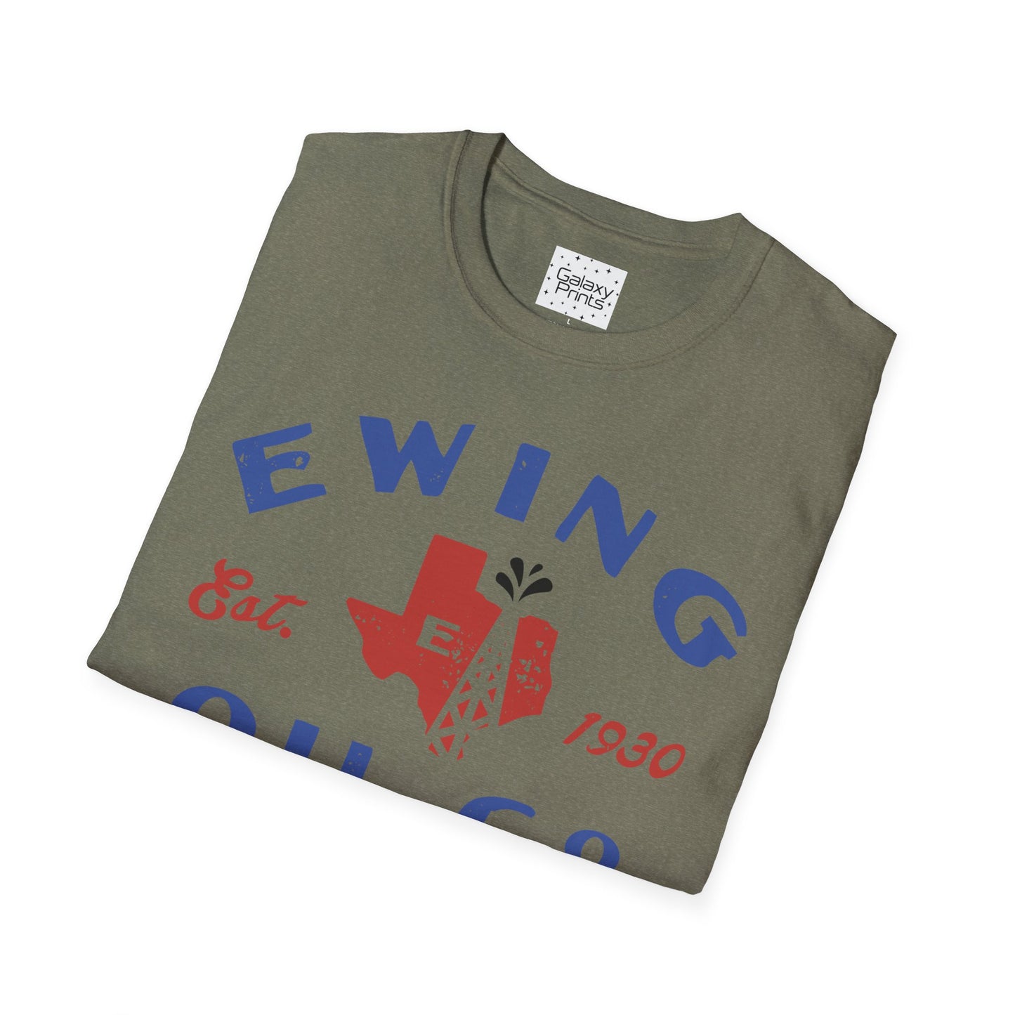 Unisex T-Shirt - POP Culture - 'EWING OIL Co from the Hit TV Show DALLAS'