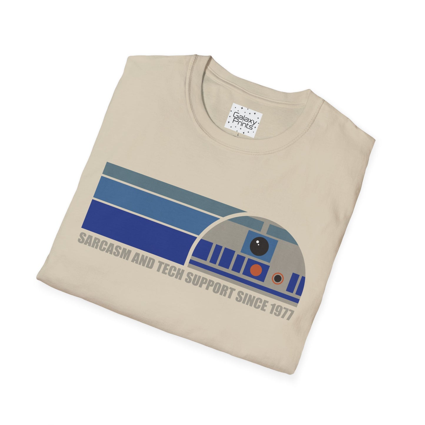 Star Wars Inspired Unisex T-Shirt - 'Sarcasm and Tech Support Since 1977' Graphic Tee