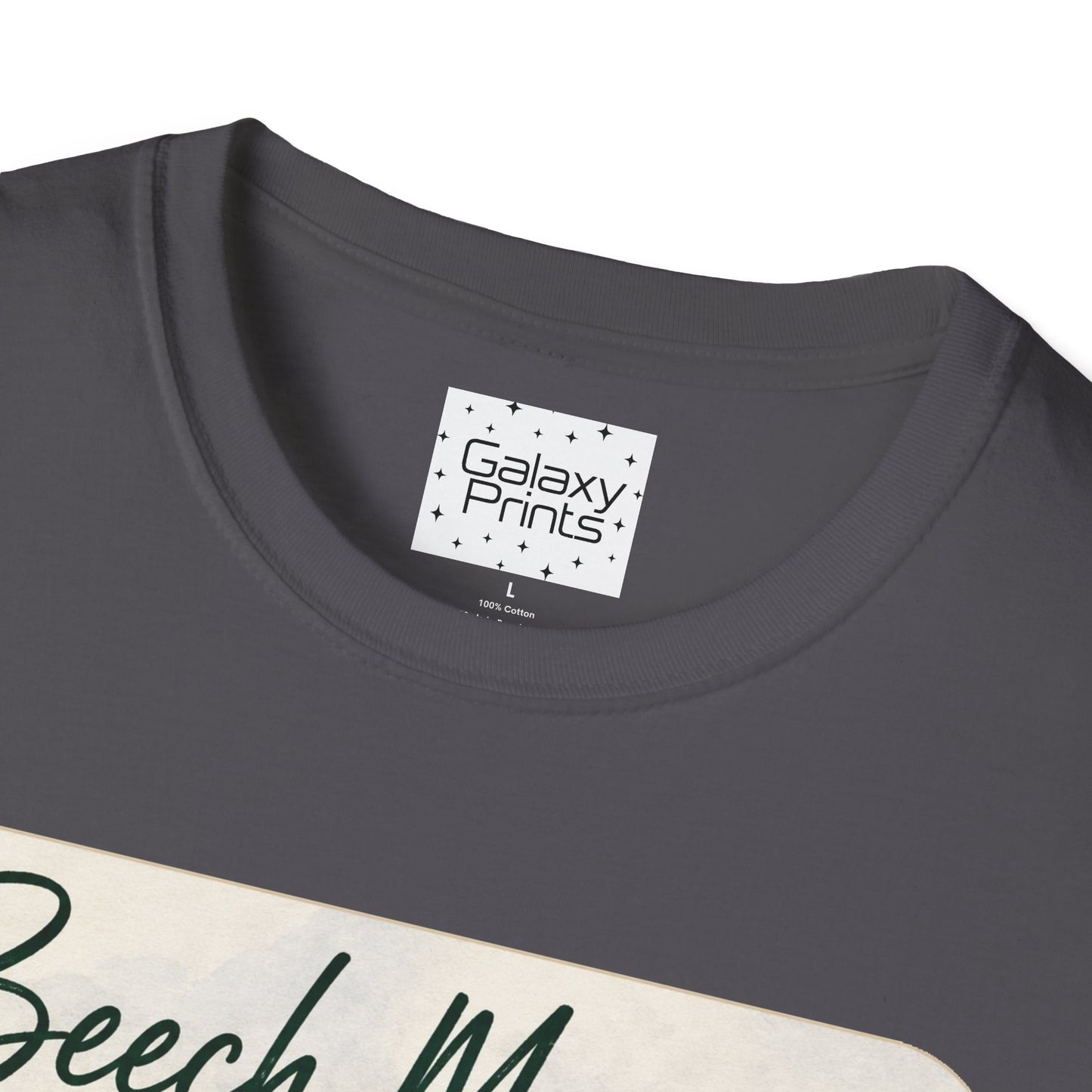 Beech Mountain North Carolina Scenic T-Shirt — Mountain Trail Floral Design