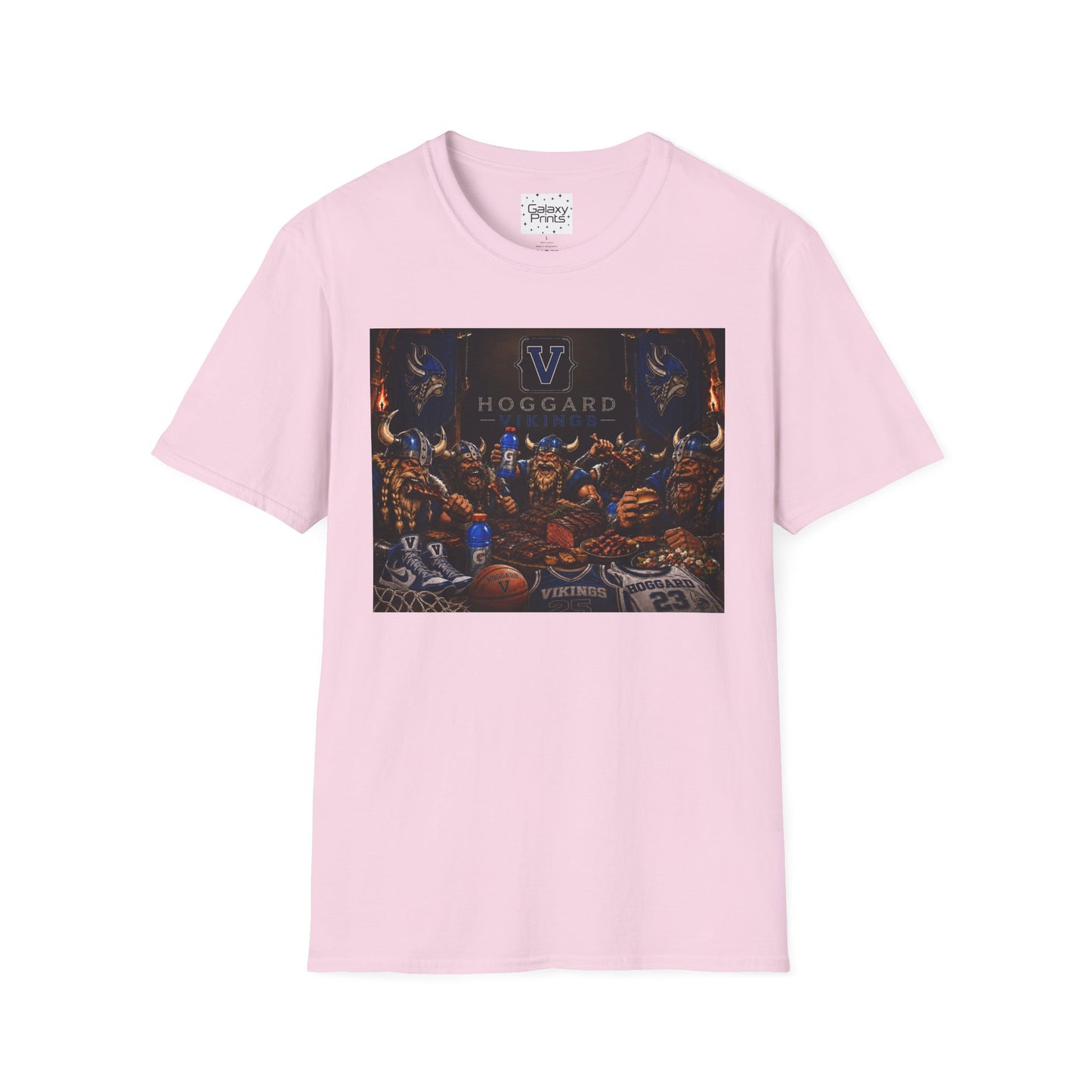 Vikings Basketball Feast T‑Shirt — Hoggard School Spirit Tee - Men's Baseball