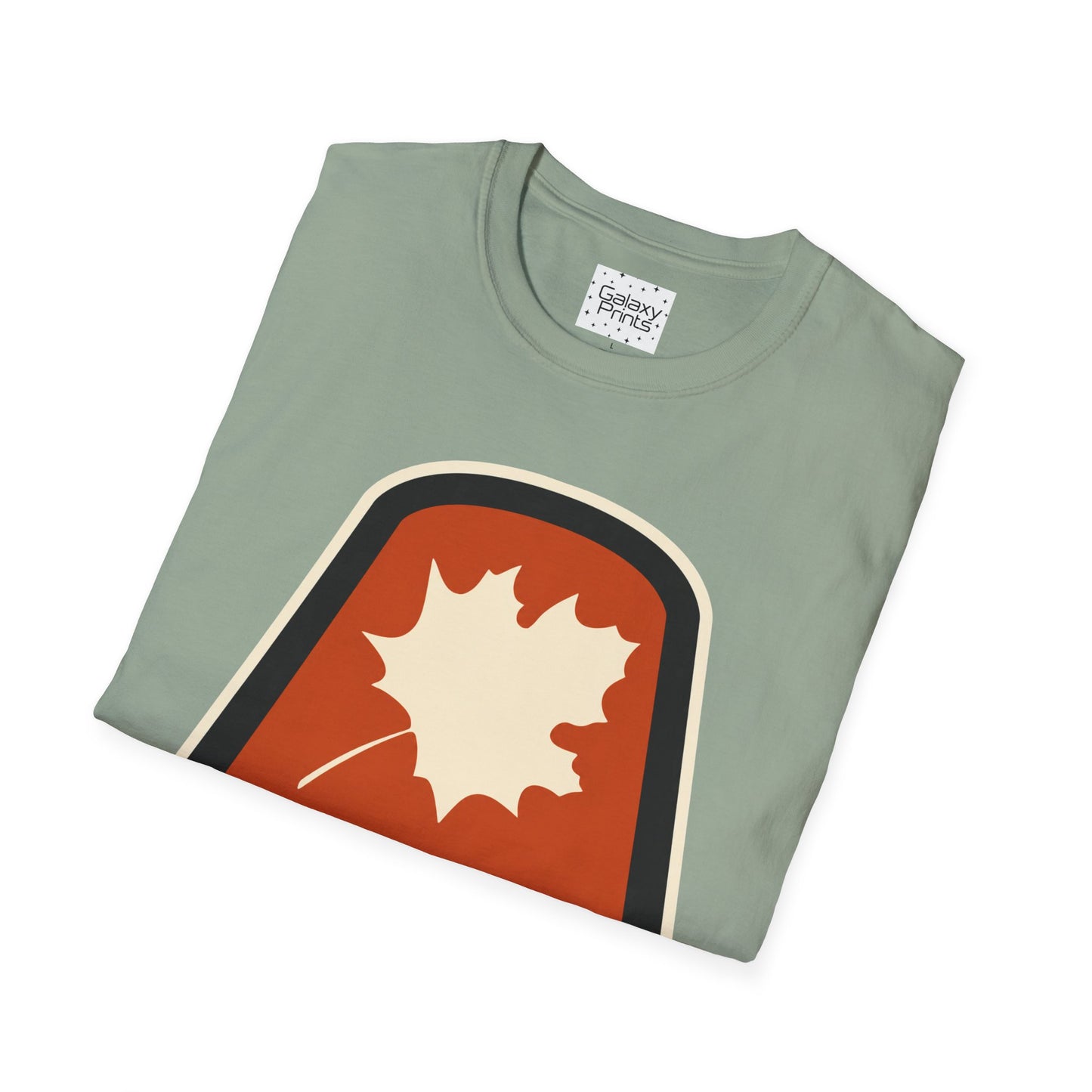 Sugar Mountain Ski Maple Leaf T-Shirt - Retro Throw Back to the 80's