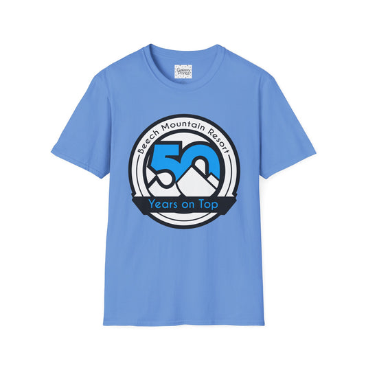 50 yr Resort Anniversary T-Shirt — Beech Mountain Resort 50 "Years on Top"