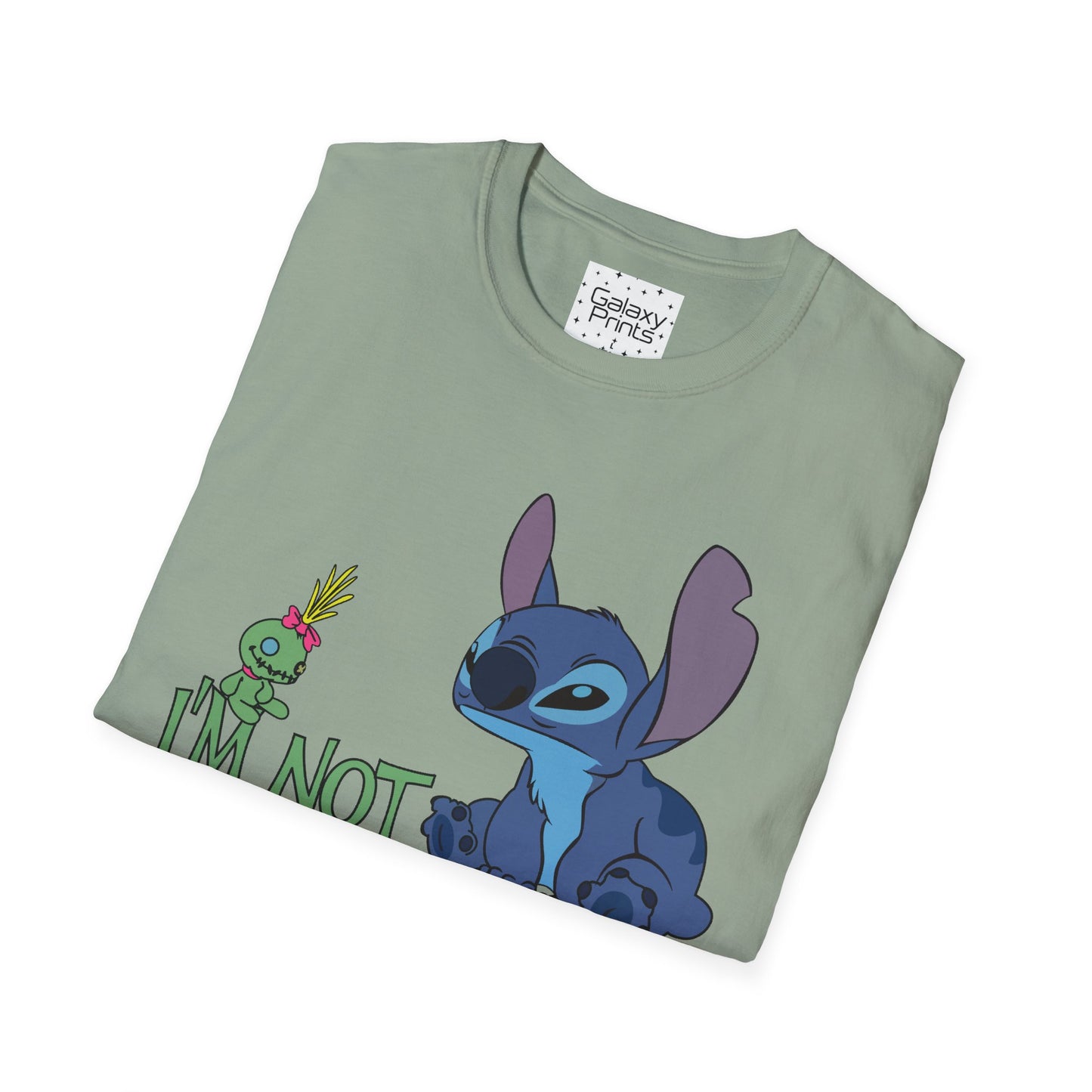 Unisex T-Shirt - Disney Inspired - 'Stich Not Arguing'