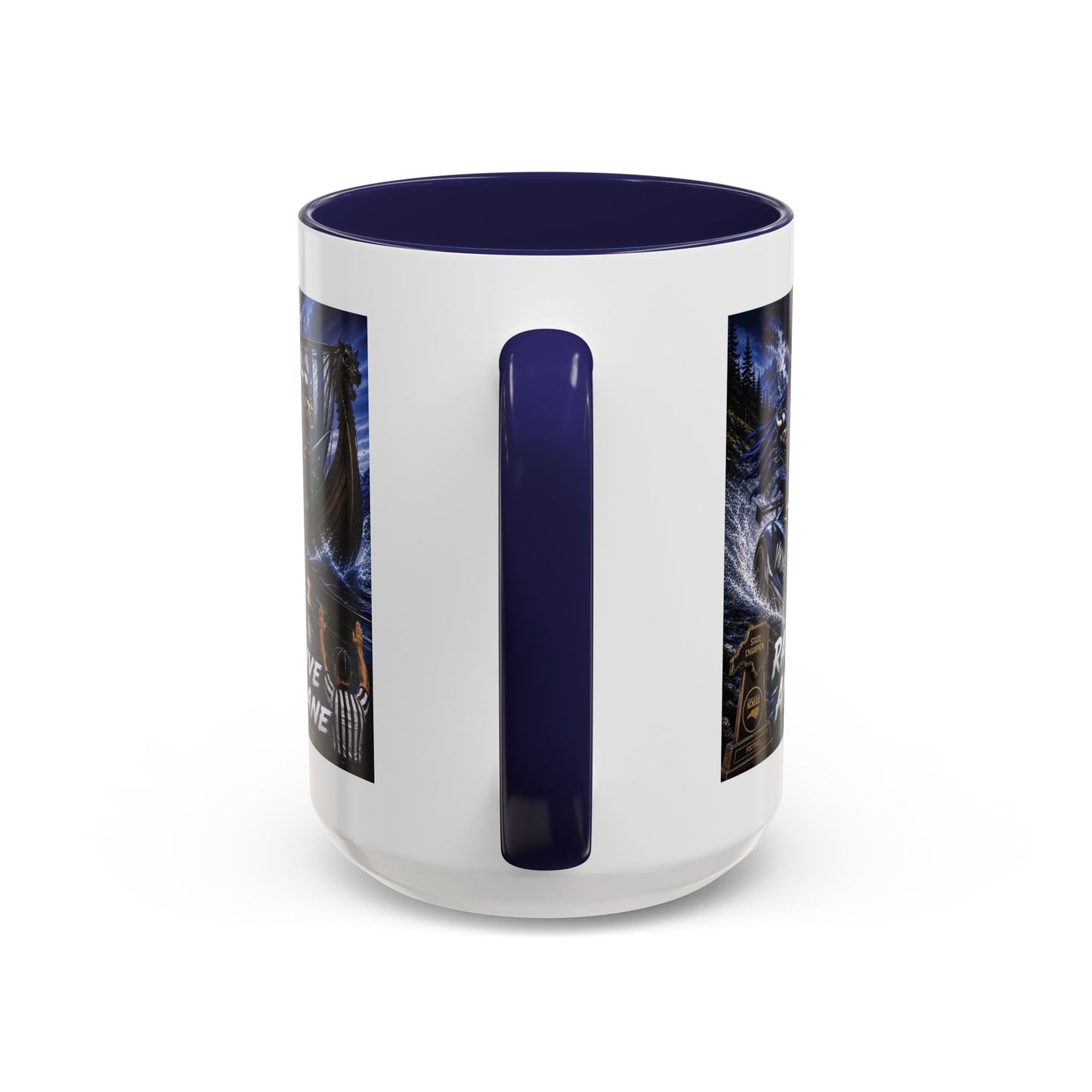 Hoggard Vikings Stylish Accent Coffee Mug  "Race to another Ship" and "Dive in the fast lane"- Perfect for Daily Brew & Gifts